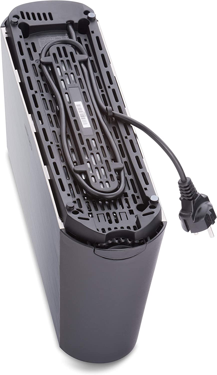 Cloer 3810 Langschlitztoaster schwarz/chrom matt Cloer 3810 Langschlitztoaster schwarz/chrom matt