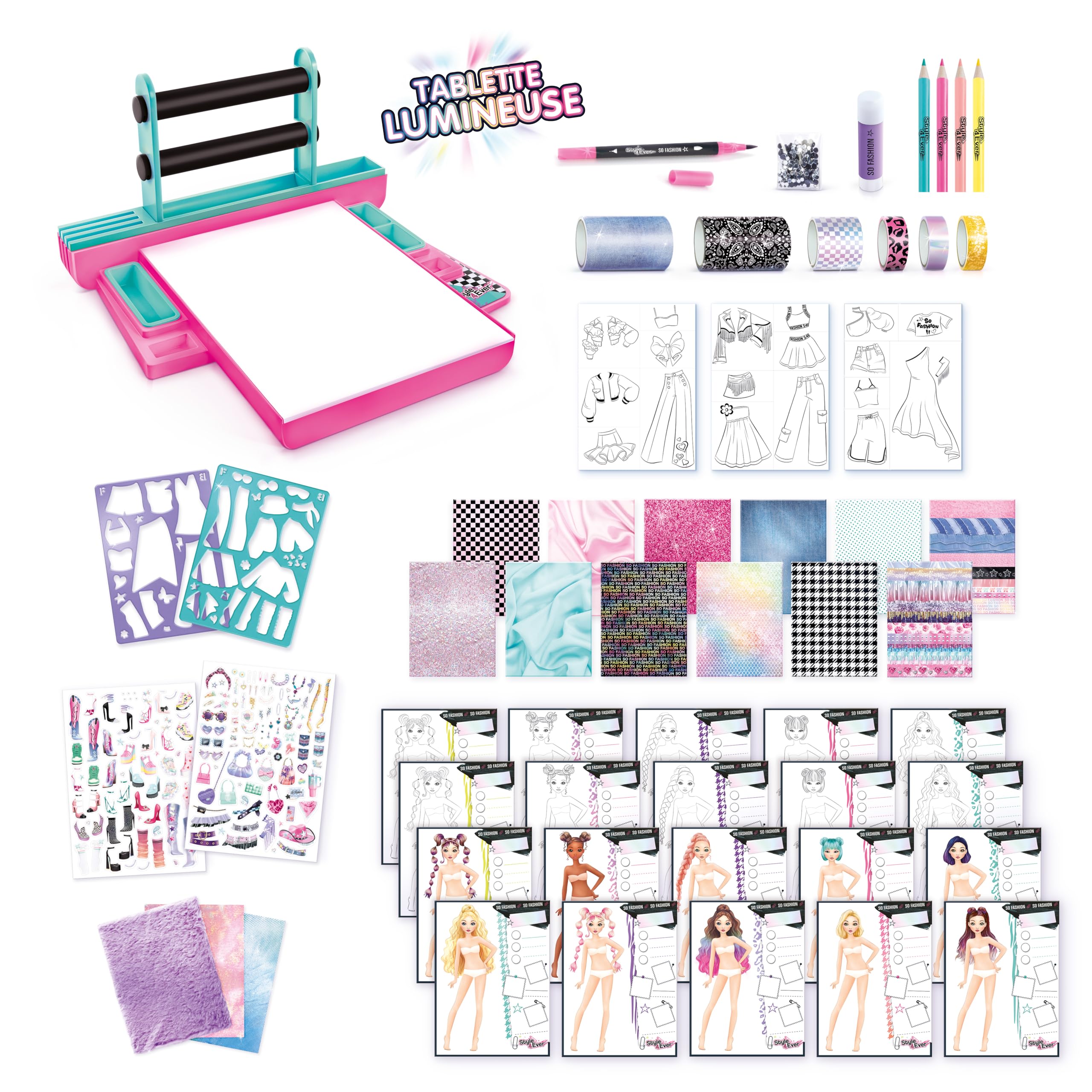 Canal Toys - Style 4 Ever - Light-Up Fashion Studio - leuchtendes Modestudio