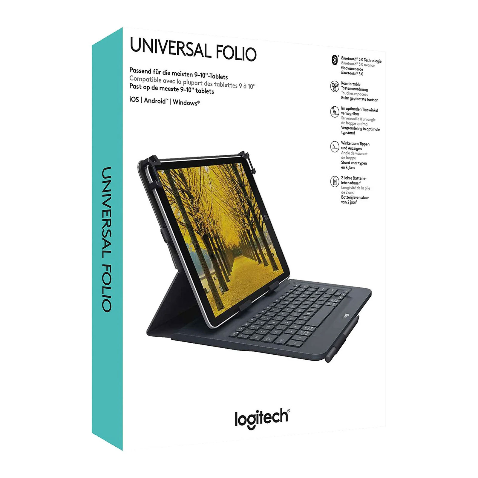 Logitech Universal Folio Keyboard Case