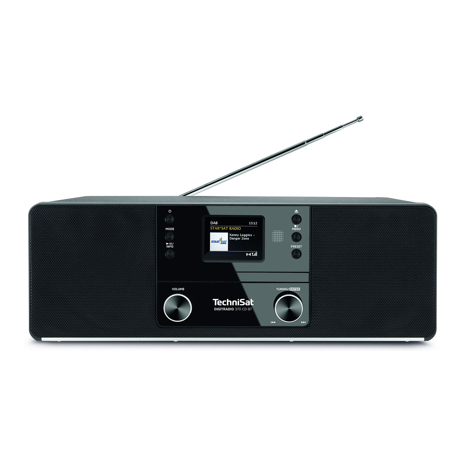 Technisat DIGITRADIO 370 CD BT schwarz DAB+ Radio