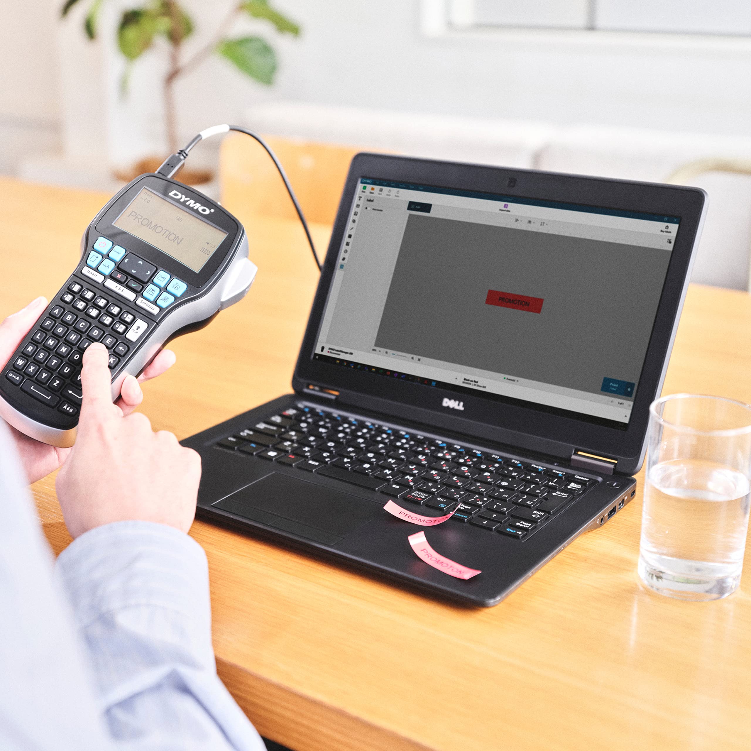 Dymo LabelManager 420P 6/9/12/19 mm D1-Bänder ABC UK/HK Beschriftungsgerät