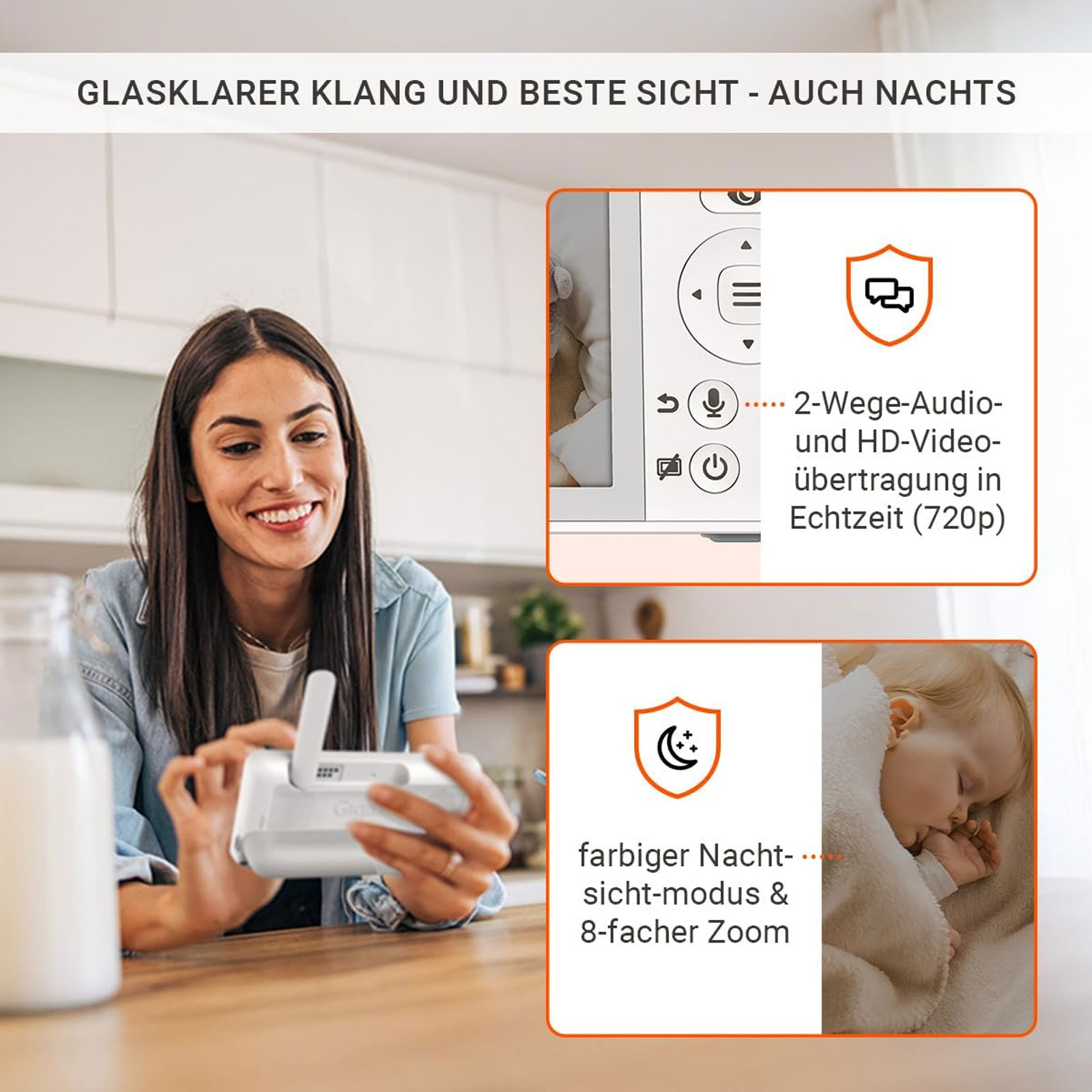 Gigaset BABY 500 Video Babyphone