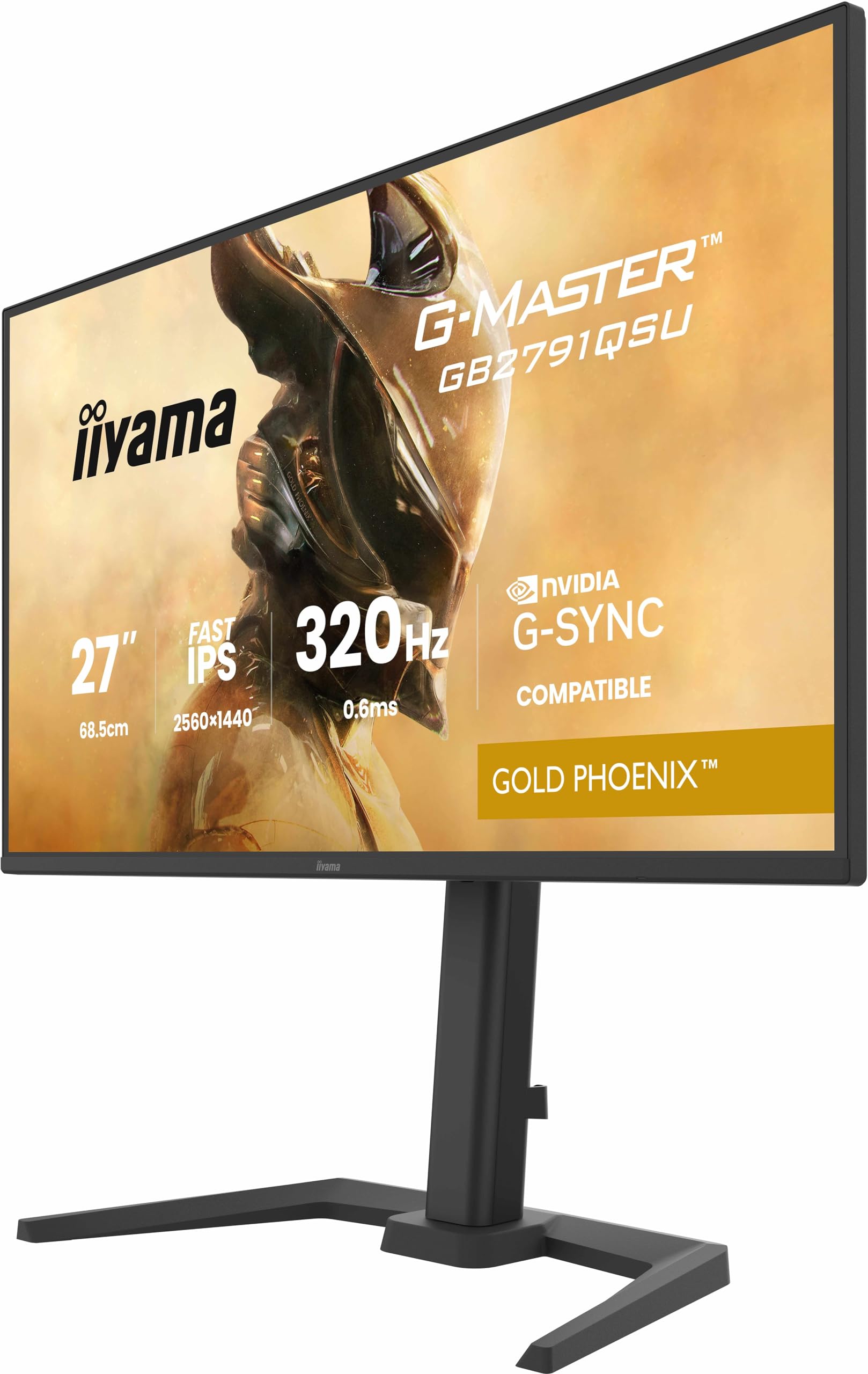 iiyama G-Master Gold Phoenix GB2791QSU-B1 68,5cm 27" Fast IPS LED Gaming Monitor