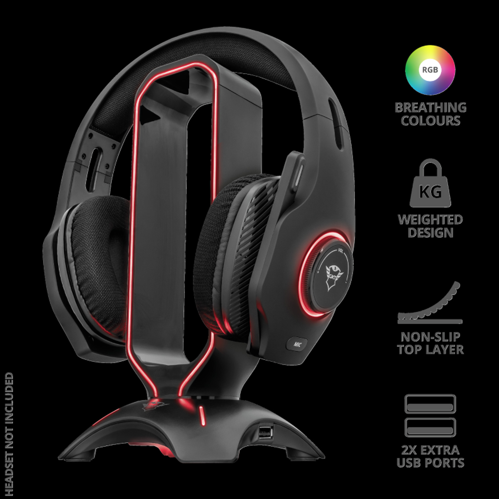 TRUST GXT265 CINTAR RGB HEADSETSTÄNDER TRUST GXT265 CINTAR RGB HEADSETSTÄNDER
