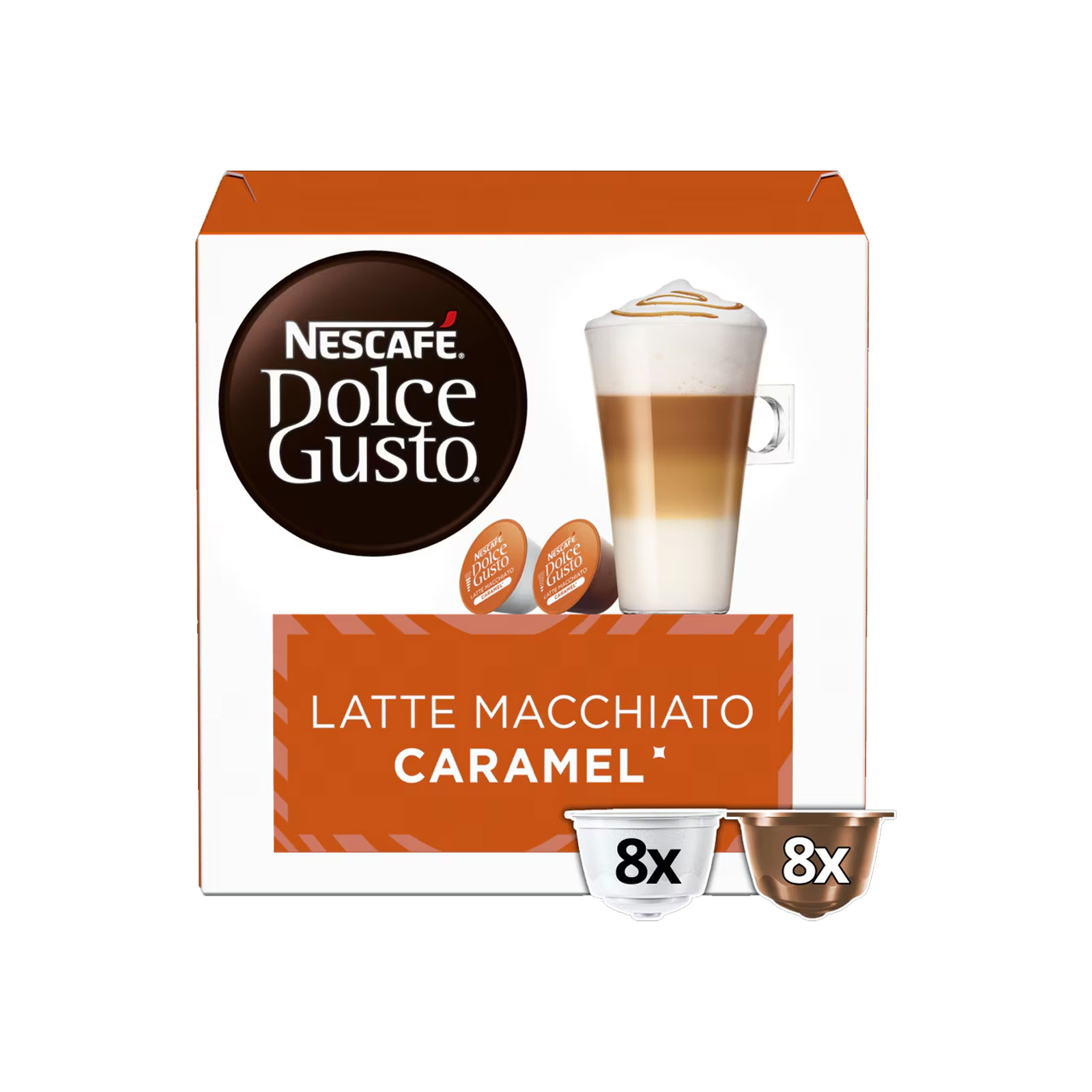 NESCAFE DOLCE GUSTO Latte Macchiato Caramel 3x