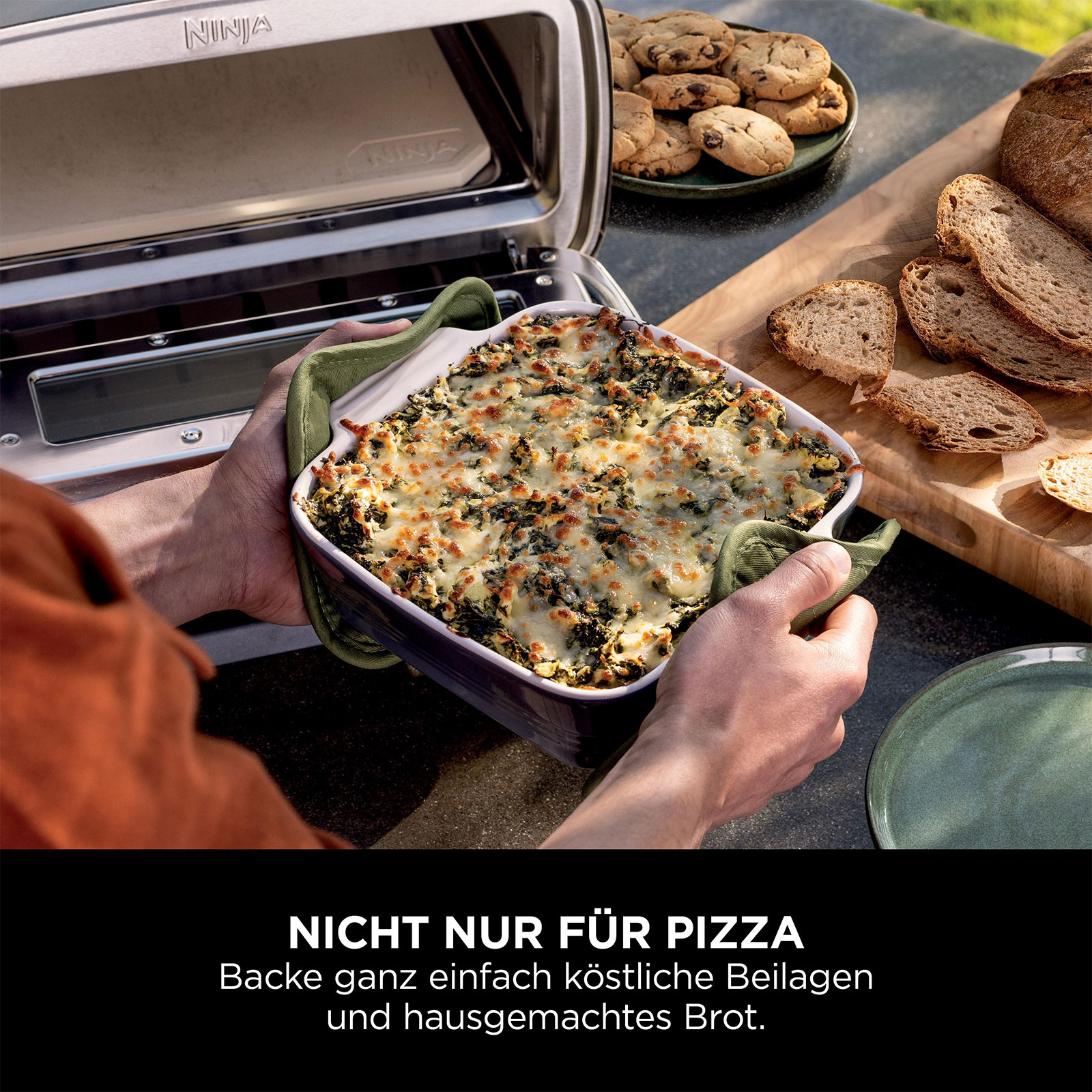Ninja MO201EU Artisan Outdoor-Elektro-Pizzaofen