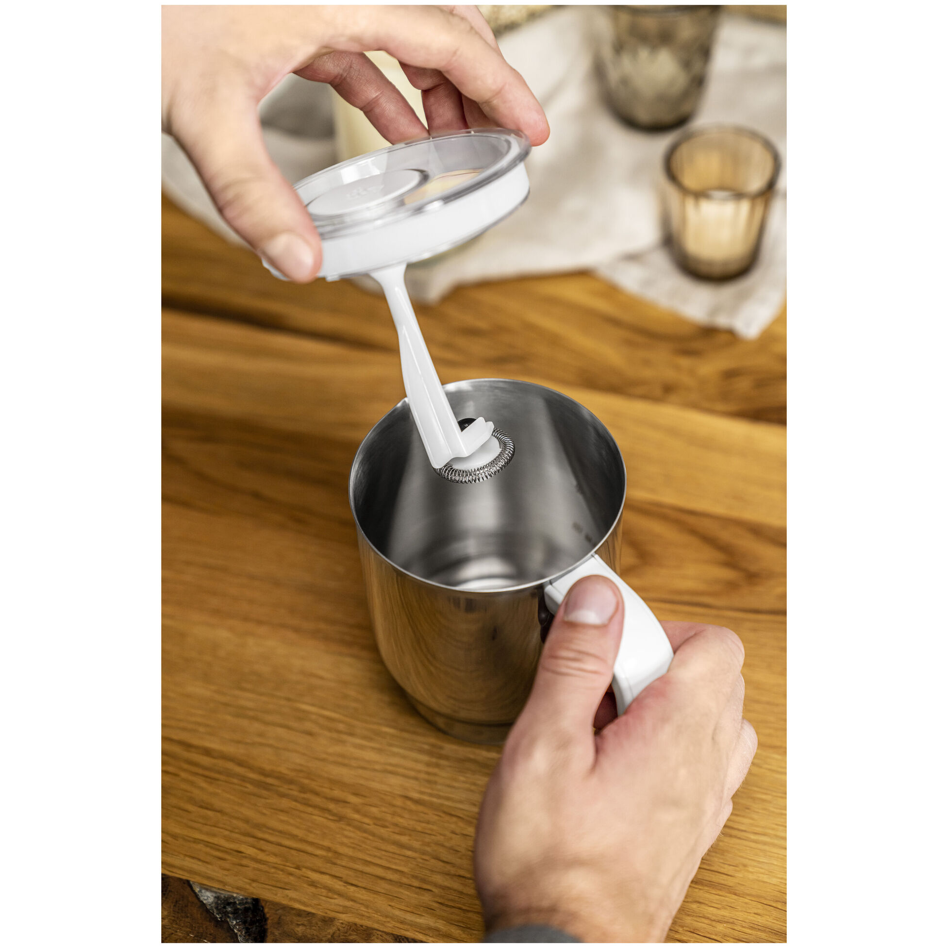 ZWILLING 1010449 Enfinigy Milchaufschäumer