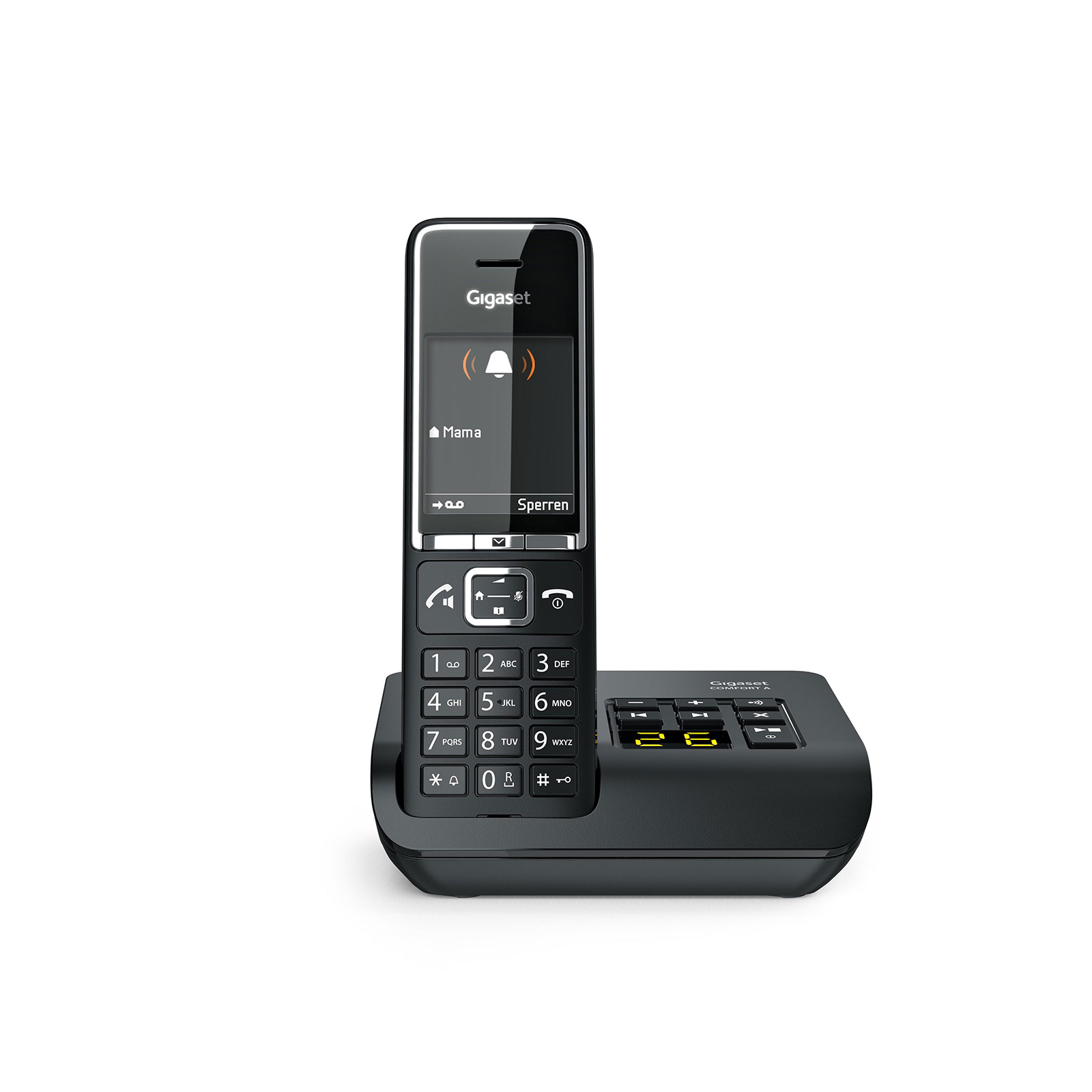 Gigaset C550A Schnurloses-Telefon schwarz