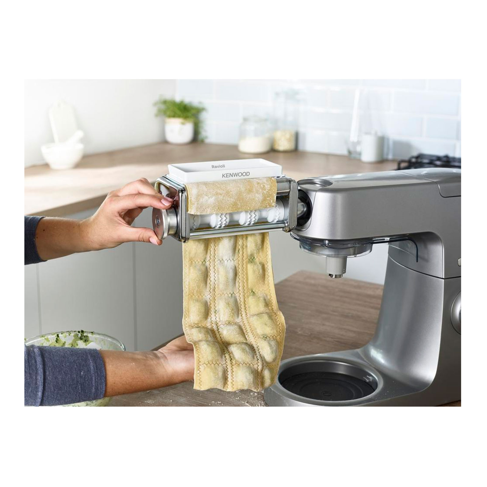 Kenwood KAX 93.A0ME Ravioli Aufsatz Edelstahl/Aluminium