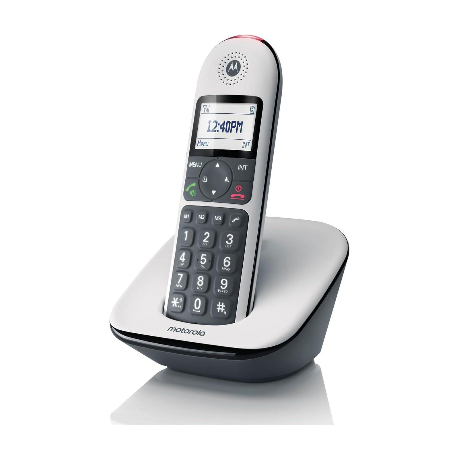 Motorola CD5001, weiß Schnurloses Telefon (Mobilteil, Große Tasten, ohne Basisstation, DECT)