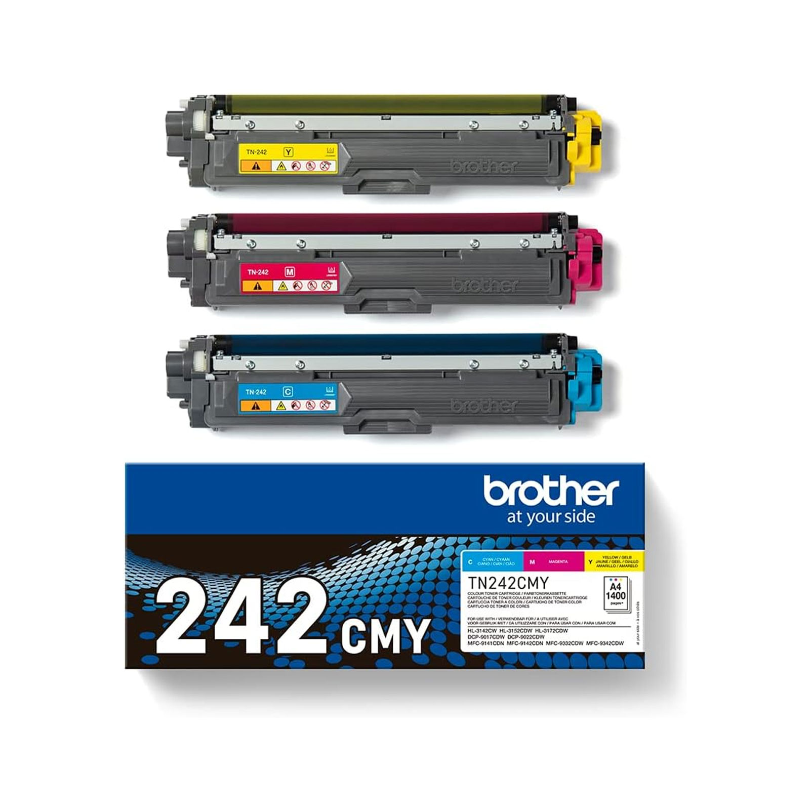 Brother TN242 CMY 3er Pack Toner