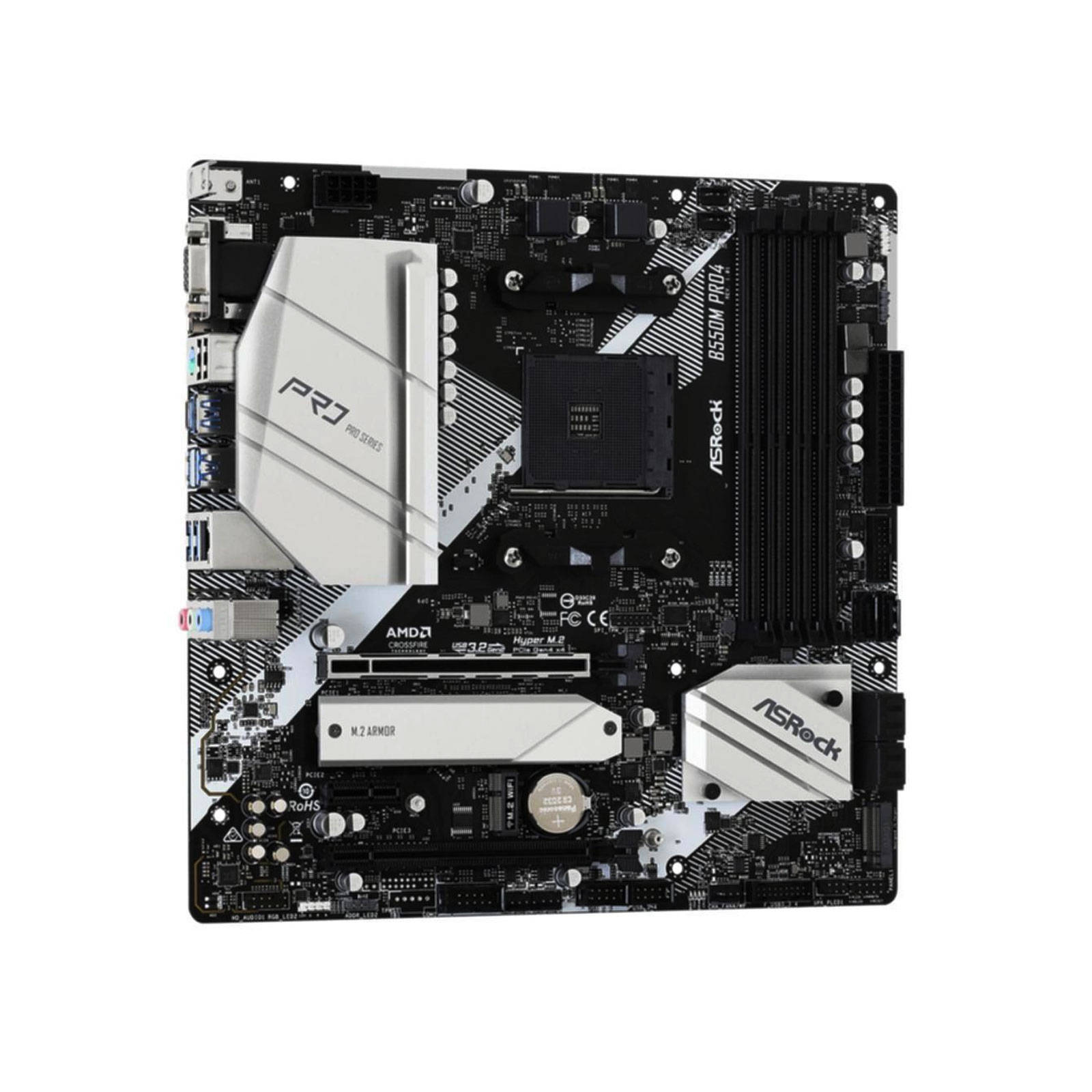 Asrock B550M PRO 4 (AM4) (D) Mainboard