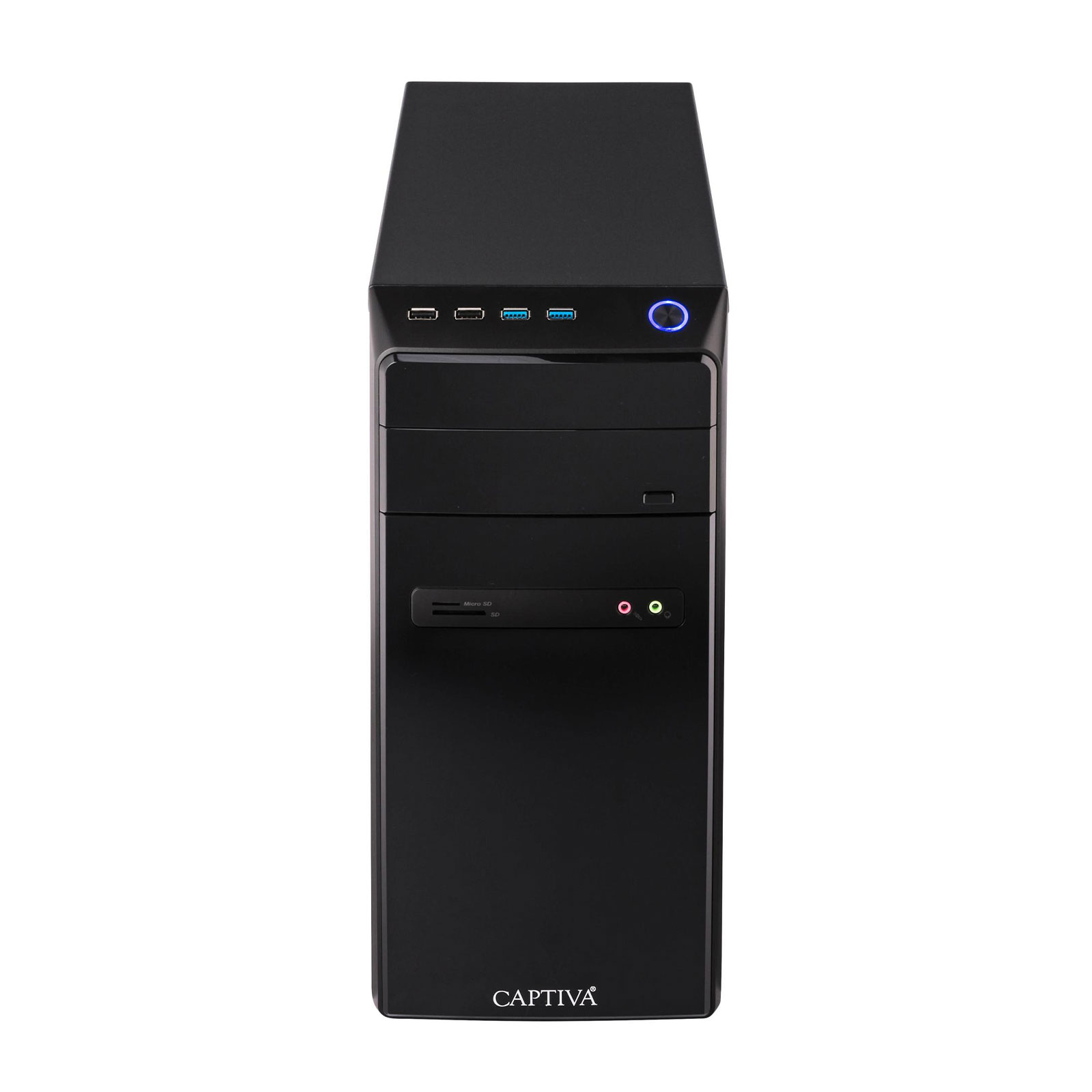 Captiva Power Starter I65-478, Intel i5-10400, 16GB, 500GB SSD Desktop-PC