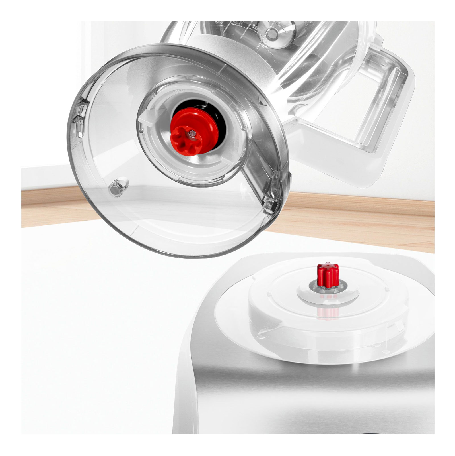 Bosch MC812S814	Küchenmaschine Foodprocessor weiß/Edelstahl
