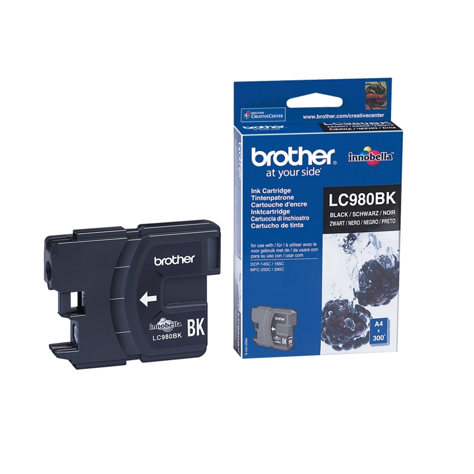 Brother LC-980BK Tintenpatrone Schwarz