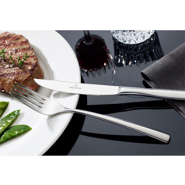 Villeroy & Boch Piemont Steakbesteck 24tlg. Edelstahl 18/10  Villeroy & Boch Piemont Steakbesteck 24tlg. Edelstahl 18/10
