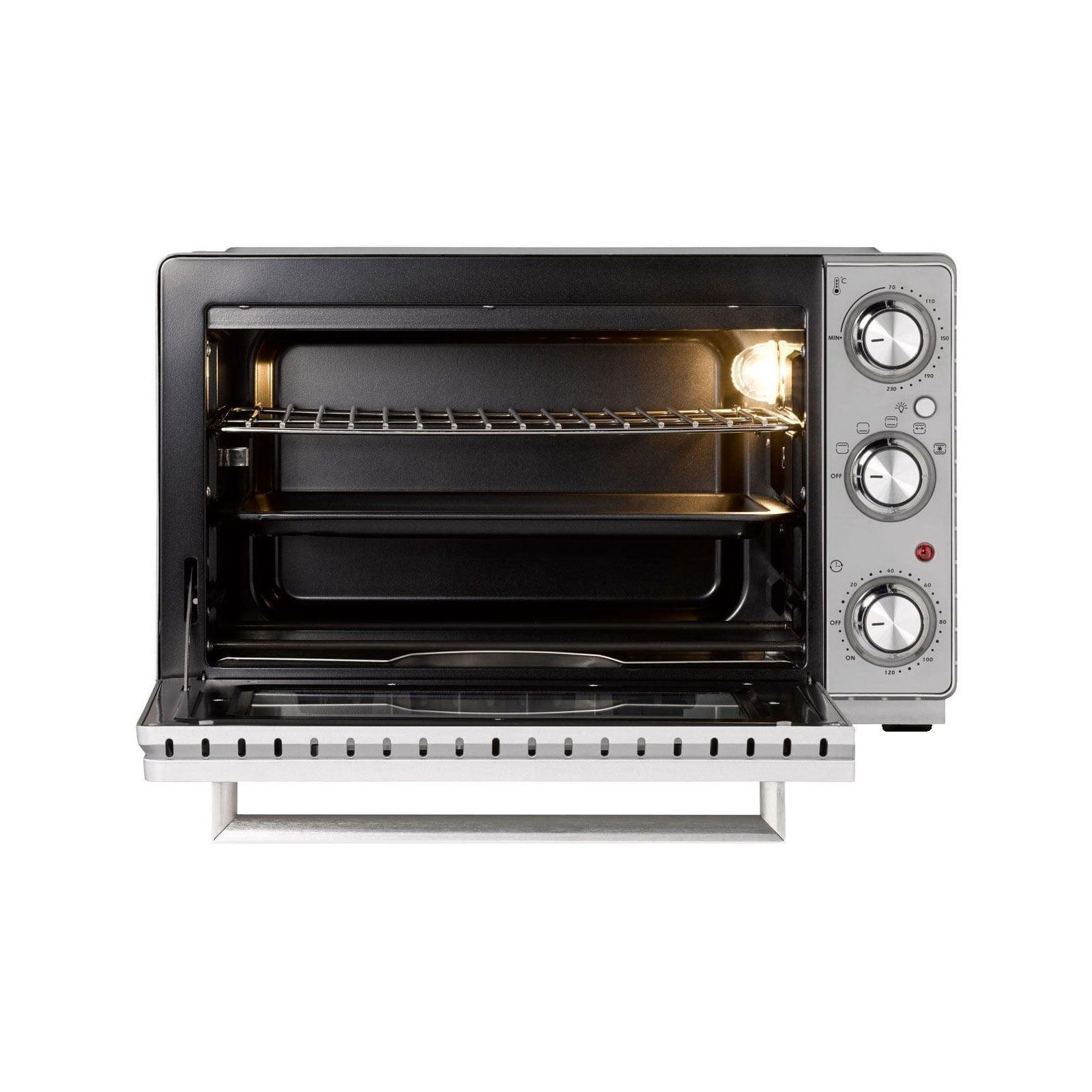 Caso 2976 TO 20 SilverStyle Mini-Backofen Caso 2976 TO 20 SilverStyle Mini-Backofen