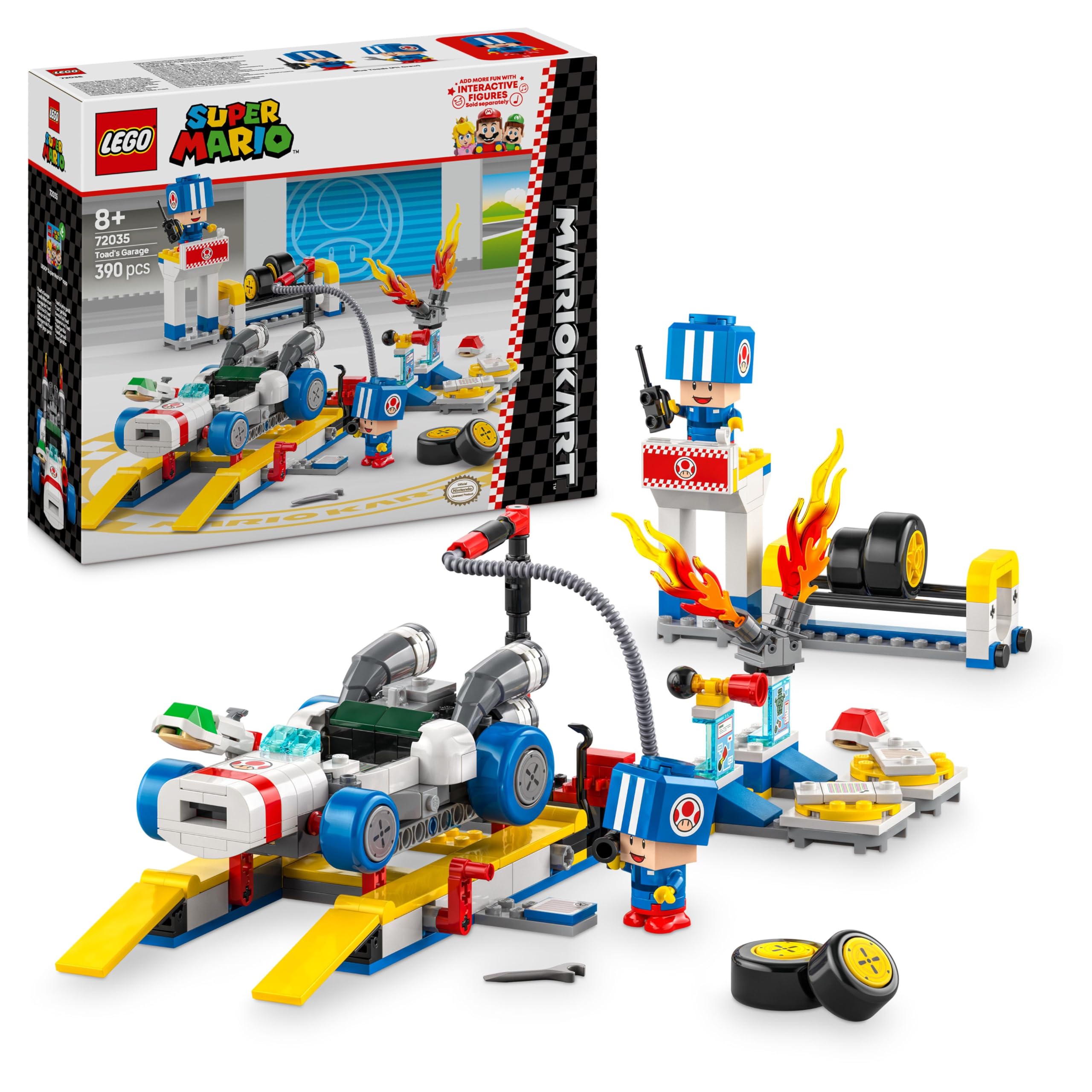LEGO Super Mario: Mario Kart – Toads Werkstatt 72035