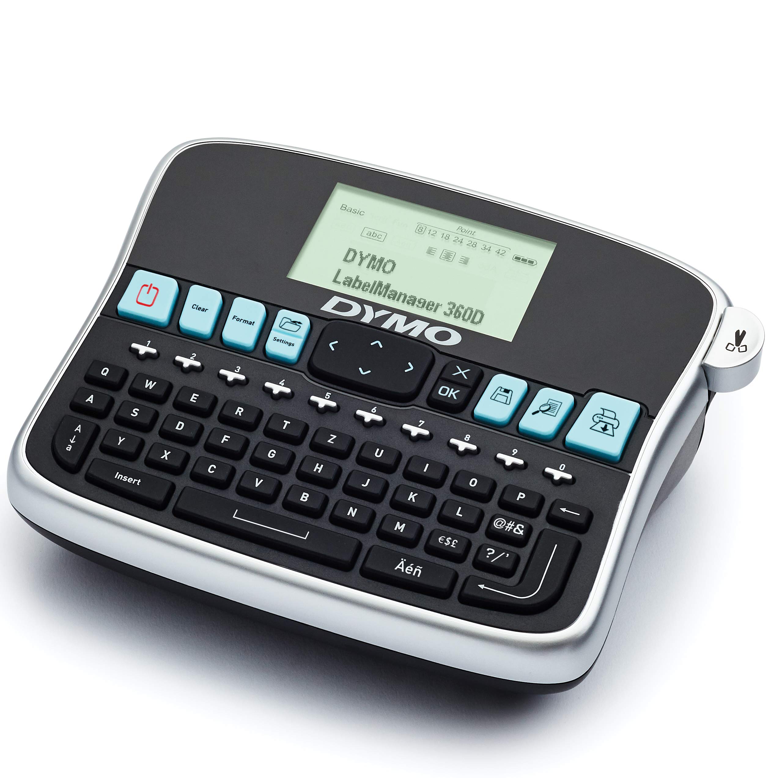 Dymo LabelManager 360D 6/9/12/19 mm D1-Bänder Qwertz