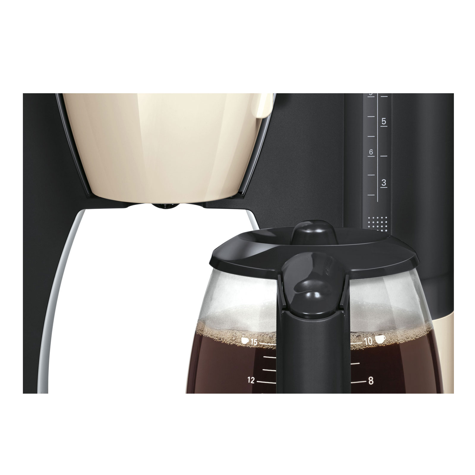Bosch TKA6A047 Kaffeemaschine creme/dunkelgrau