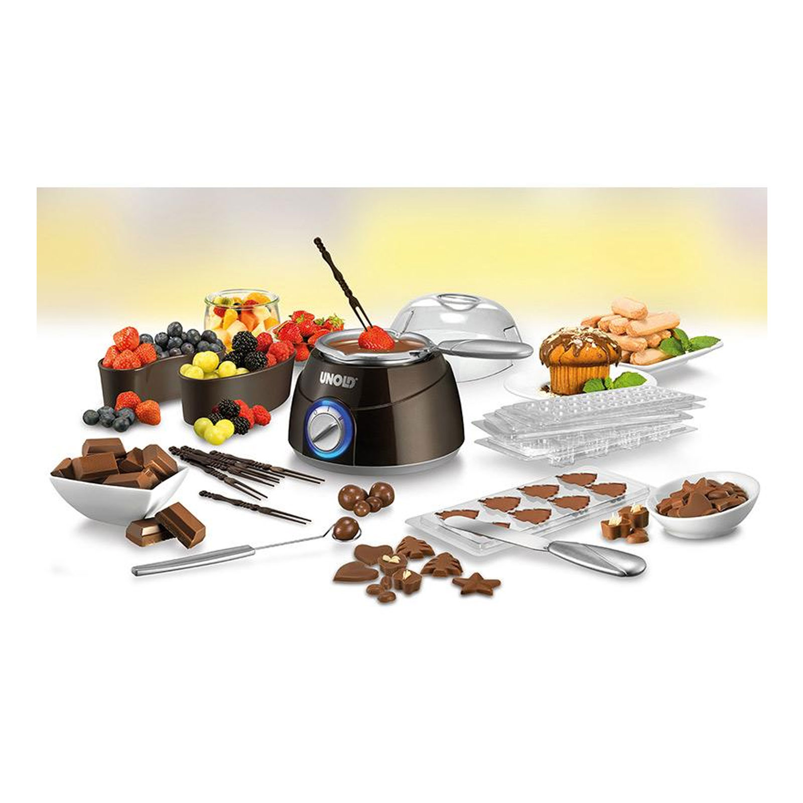 Unold 48667 Chocolatier Schokobrunnen