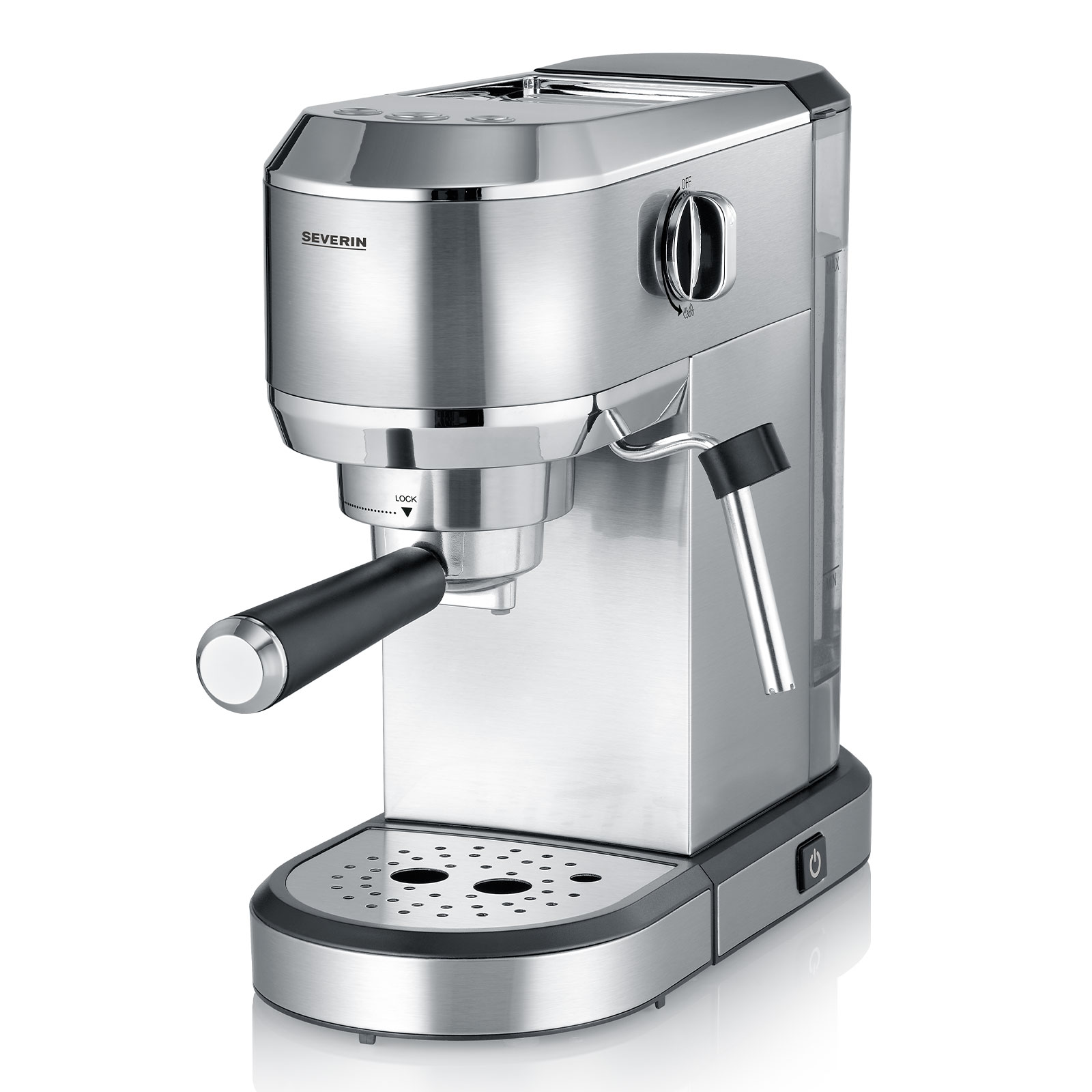 SEVERIN KA 5997 Newspresa Siebträger-Espressomaschine