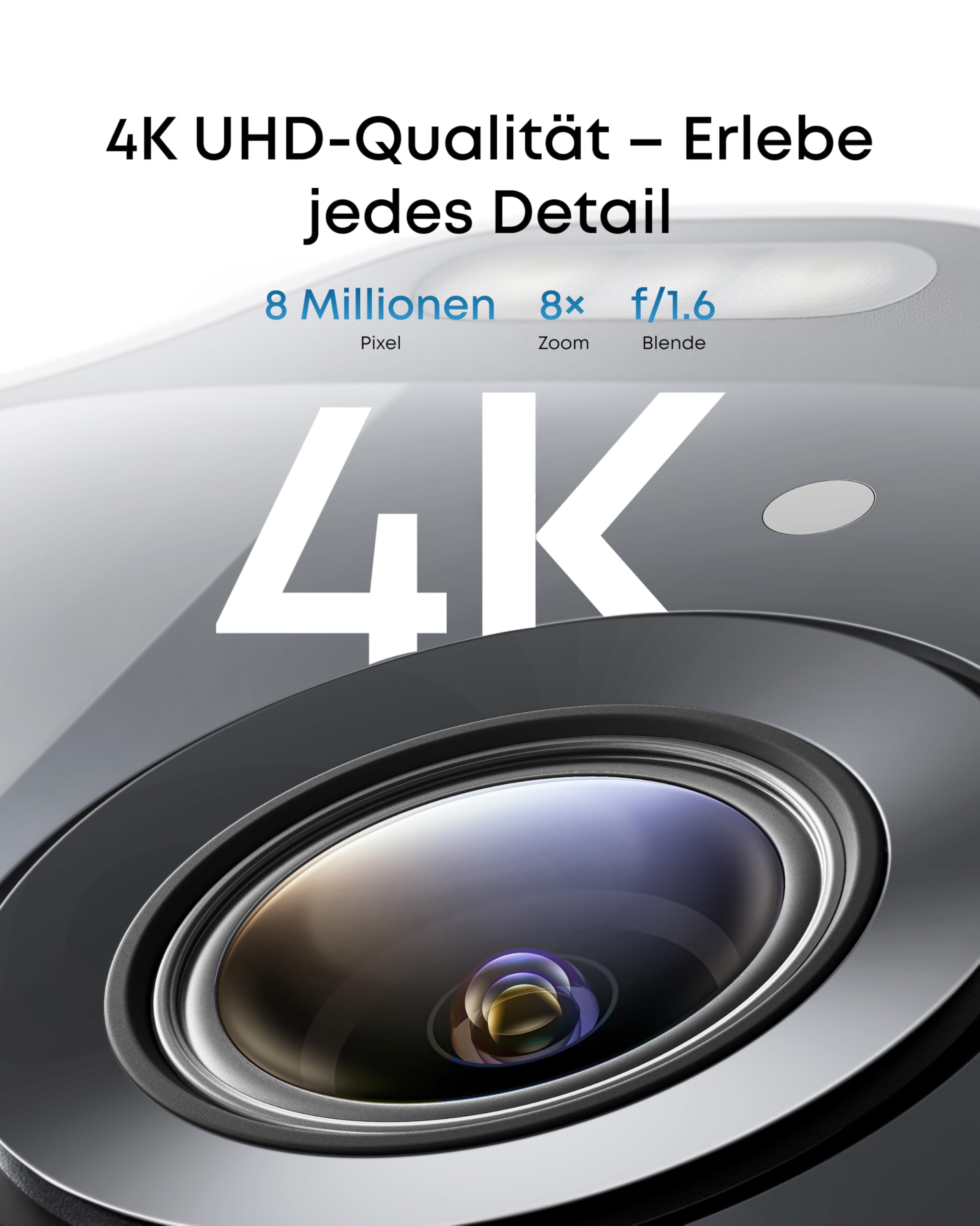 eufy SoloCam E42 (2-Cam Kit), 4K Überwachungskamera für außen, HomeBase S380