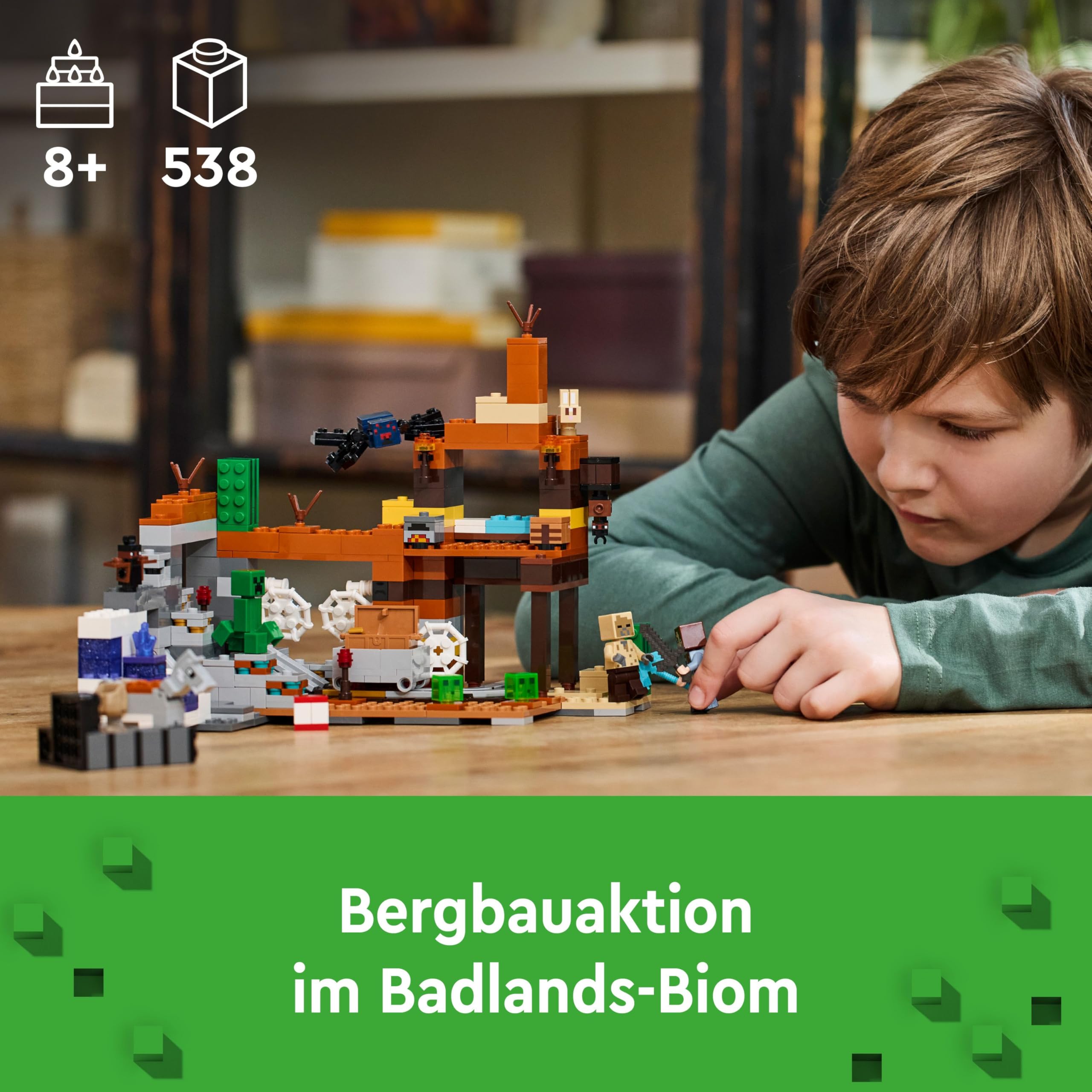 LEGO Minecraft Die Mine in den Badlands 21263