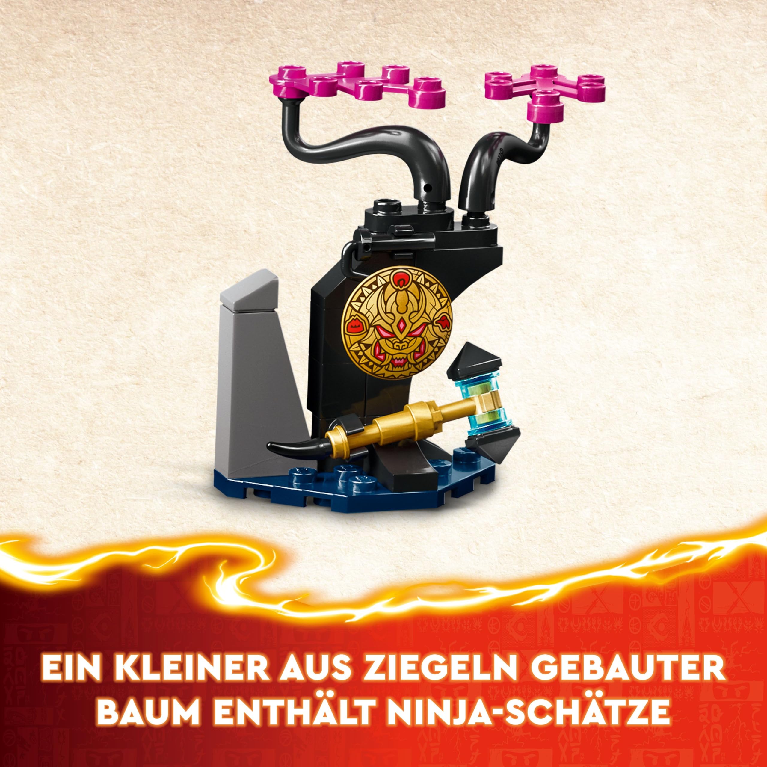 LEGO NINJAGO Egalt der Meisterdrache, Ninja-Set mit Drachen-Spielzeug 71809