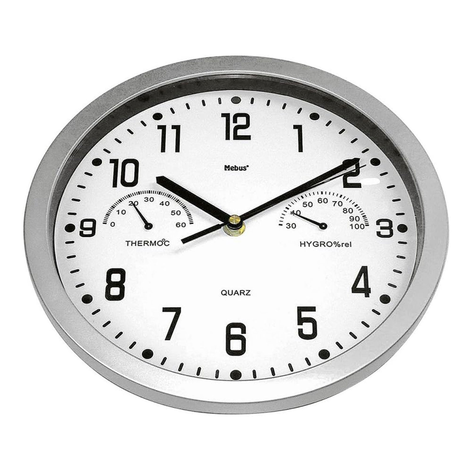 MEBUS 06992 Quarz-Wanduhr