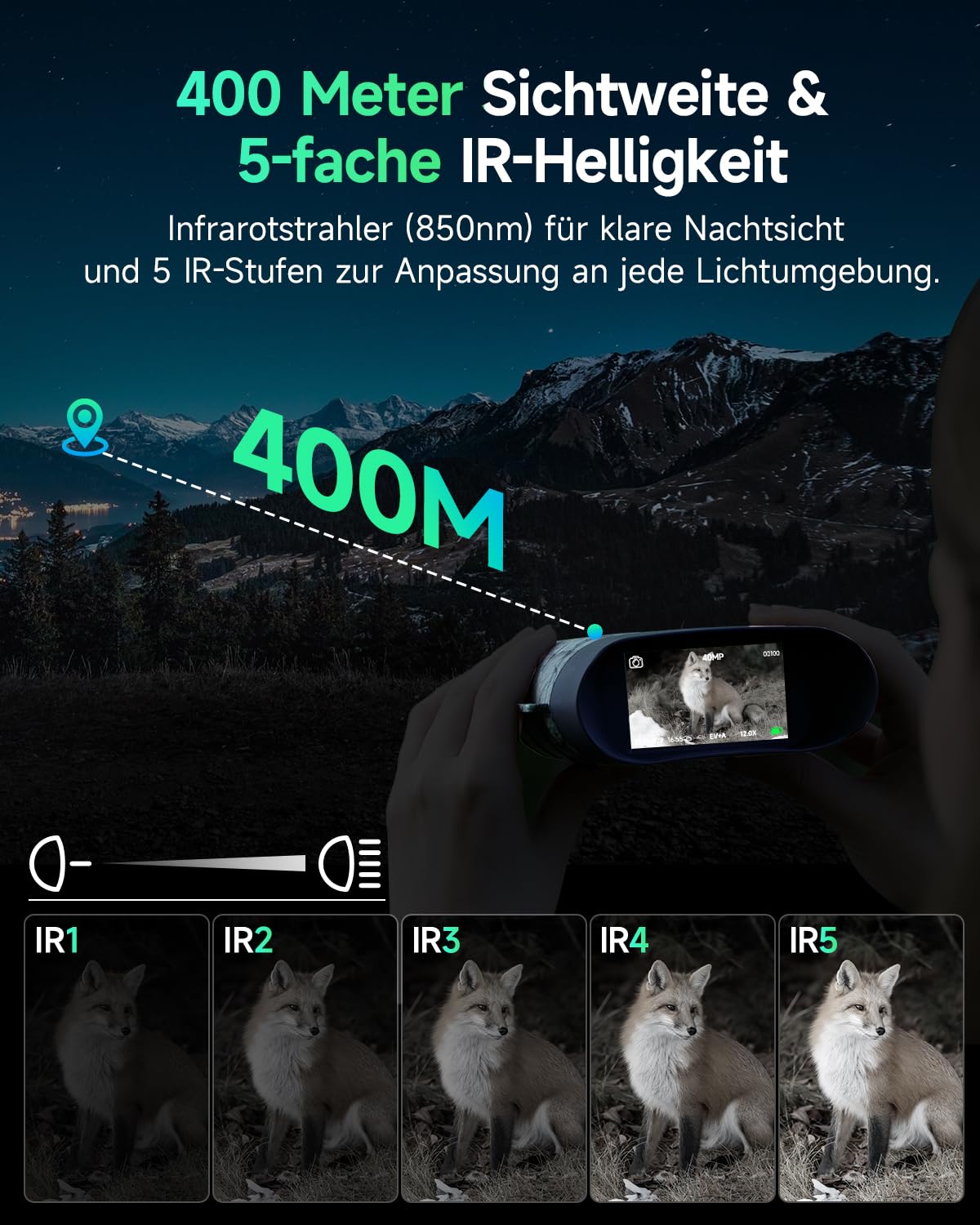 Rollei NightVision 400 4K Nachtsichtgerät