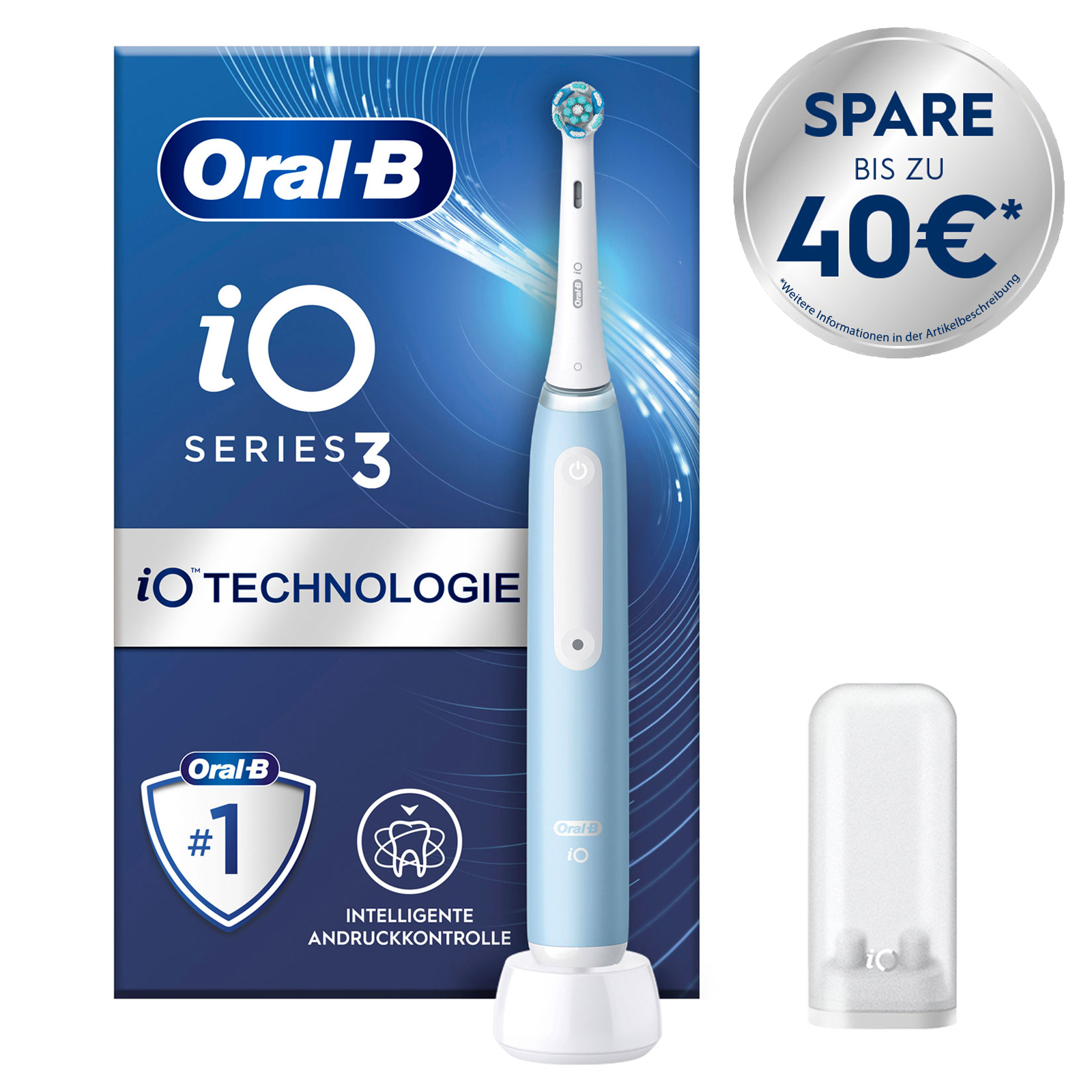 Oral-B Zahnbürste iO 3 Ice Blue
