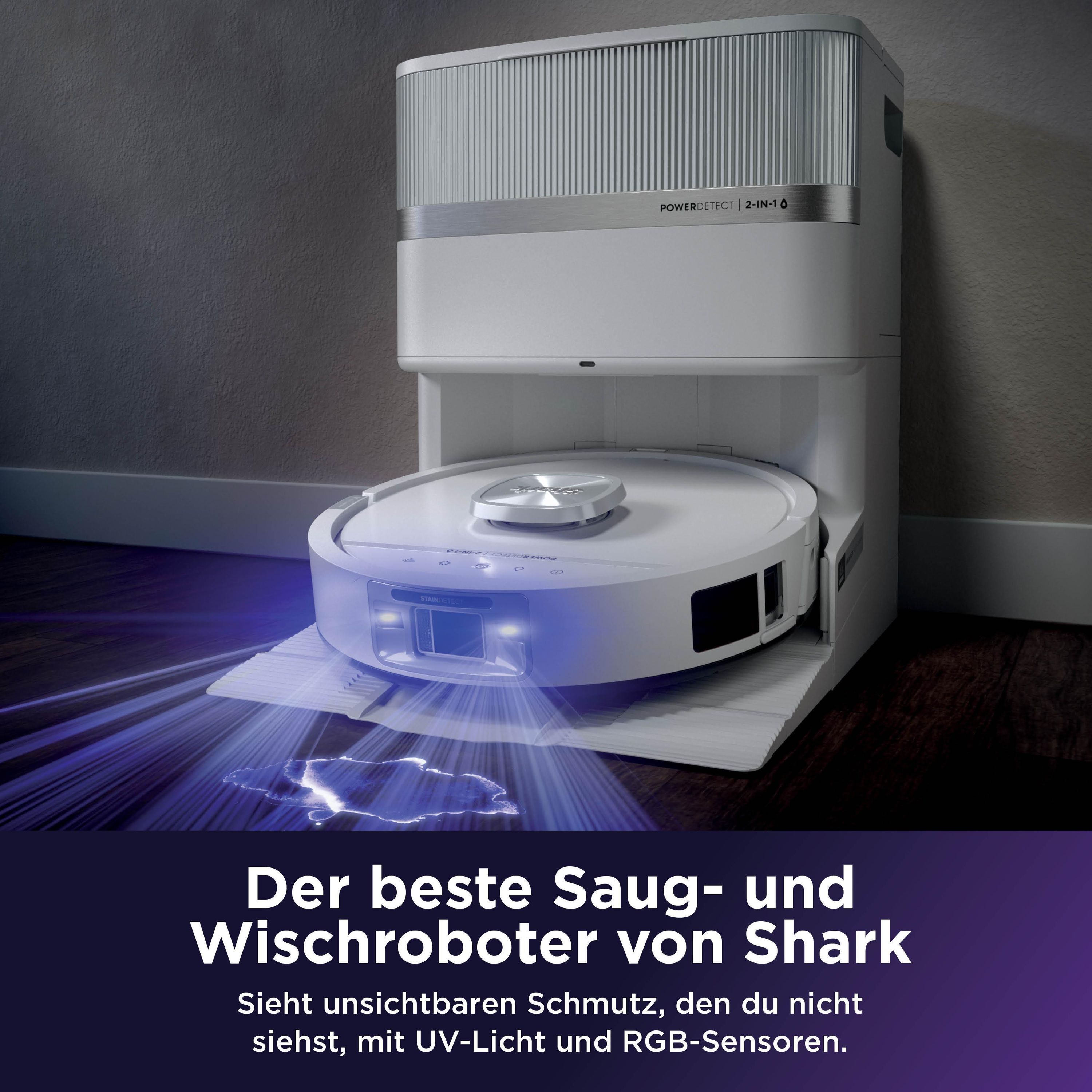 Shark RV3010XEEUWH Saugroboter mit Wischfunktion