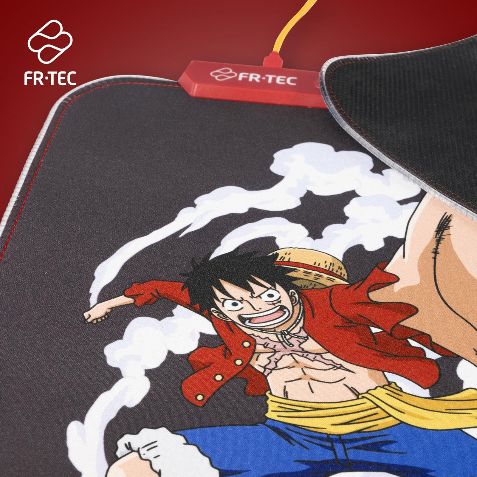 FR-TEC One Piece Luffy RGB XXL Gaming-Mauspad
