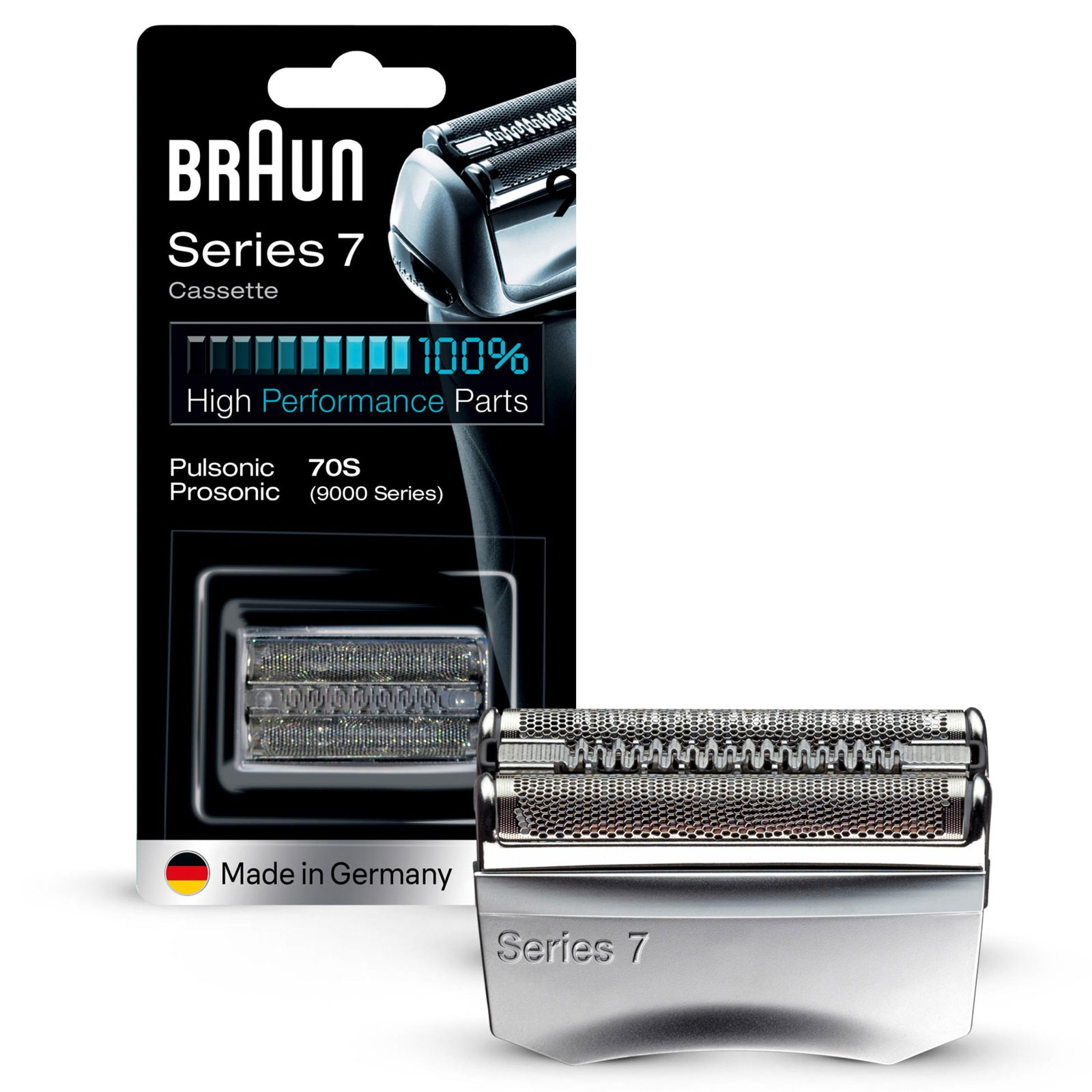 BRAUN Kombipack KP 70S Silber NEU