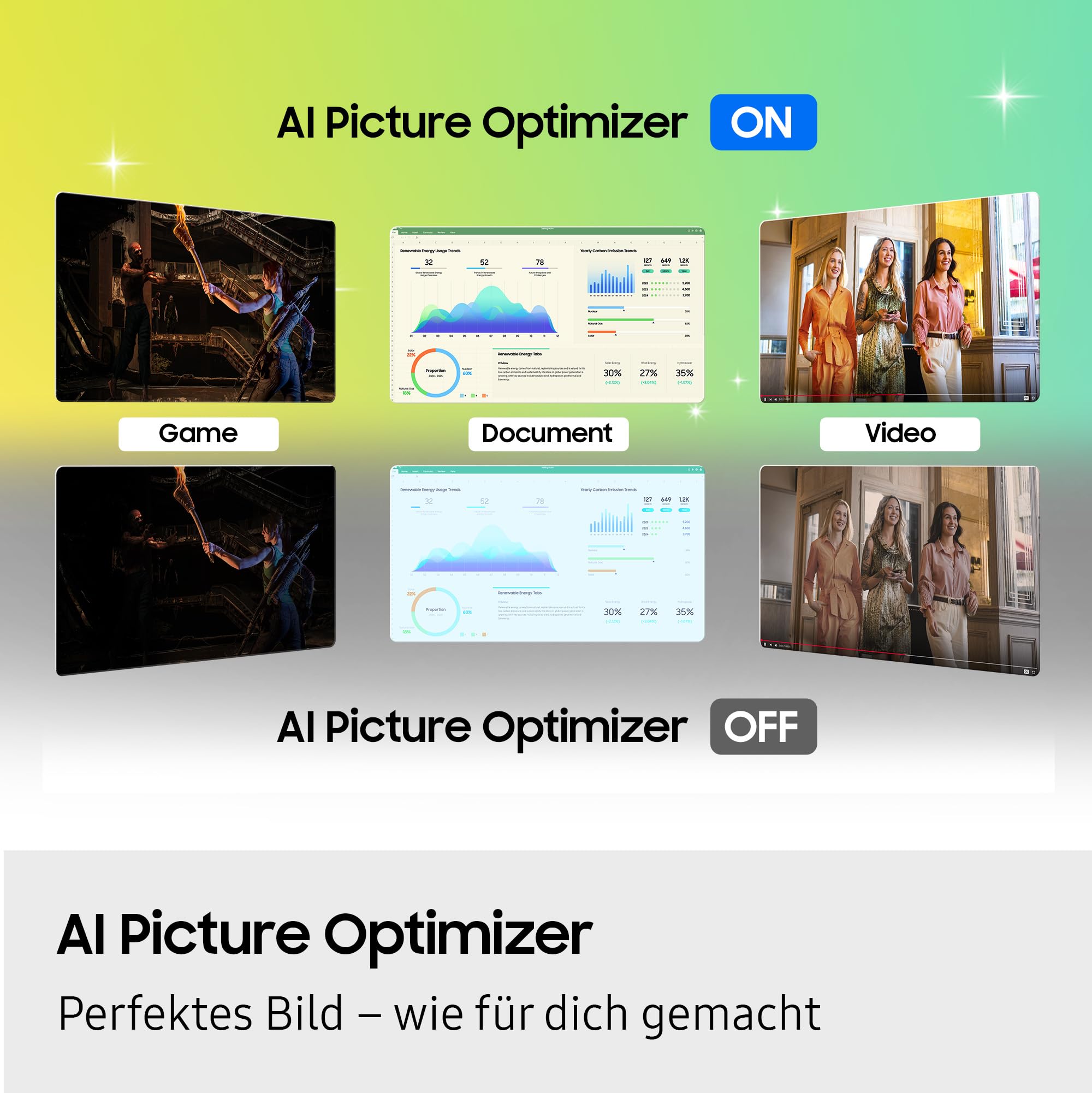 Samsung M70F 32 Zoll 4K Smart AI Monitor