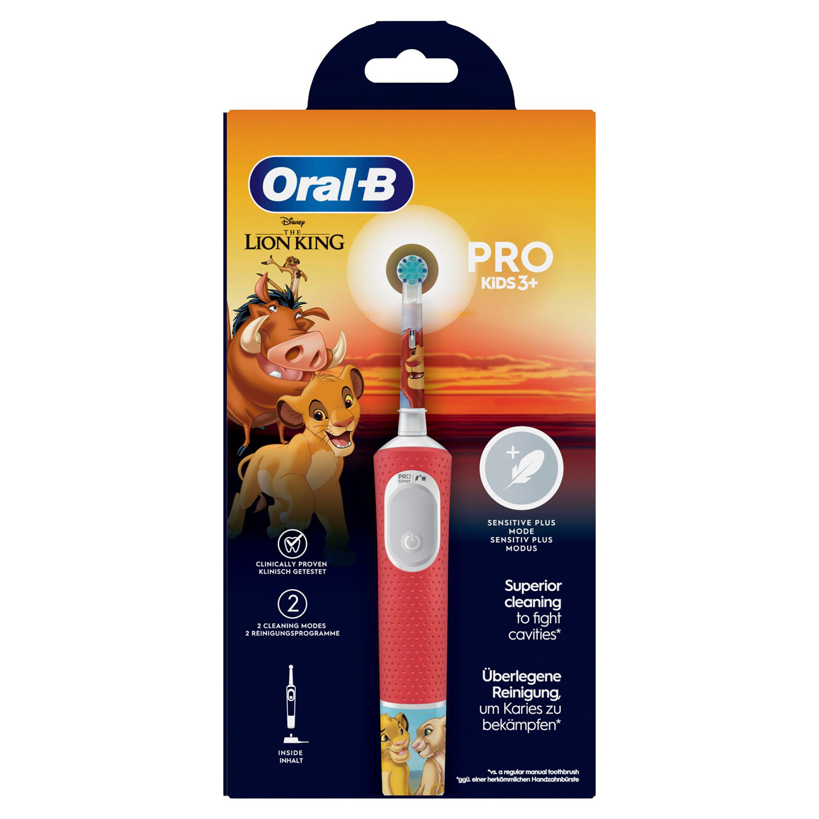 Oral-B Pro Kids König der Löwen Zahnbürste