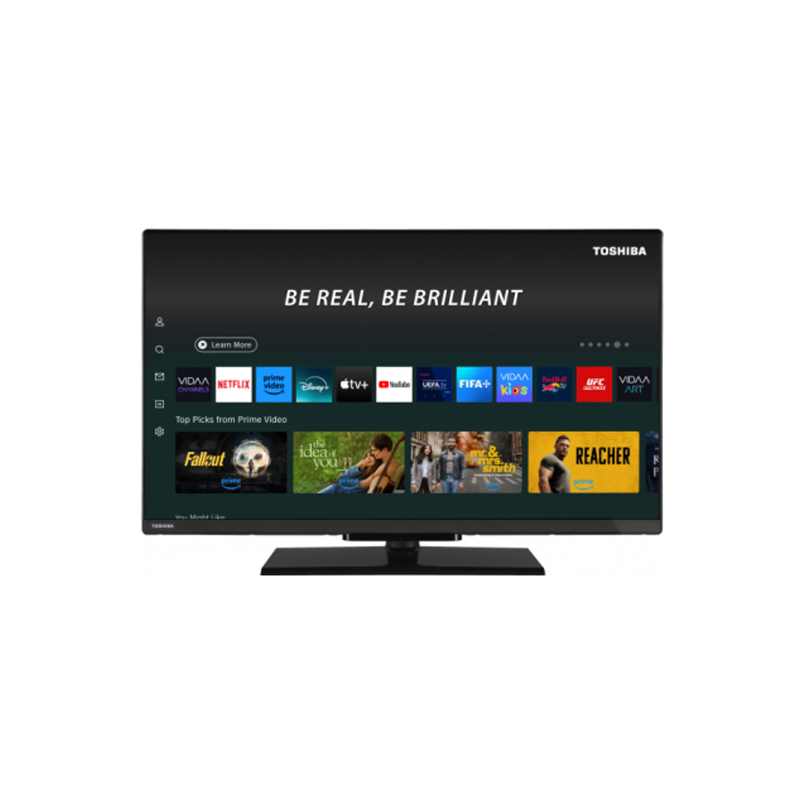 TOSHIBA TOS 32QV3F63DA LED TV 