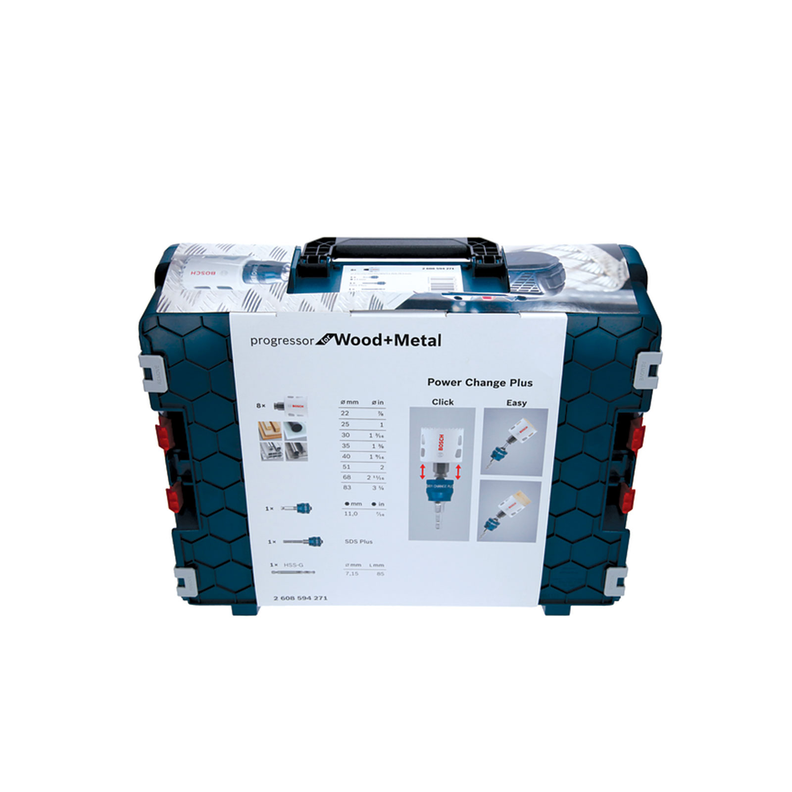Bosch Professional 11tlg L-Boxx-Set LSn Sanitaer LS
