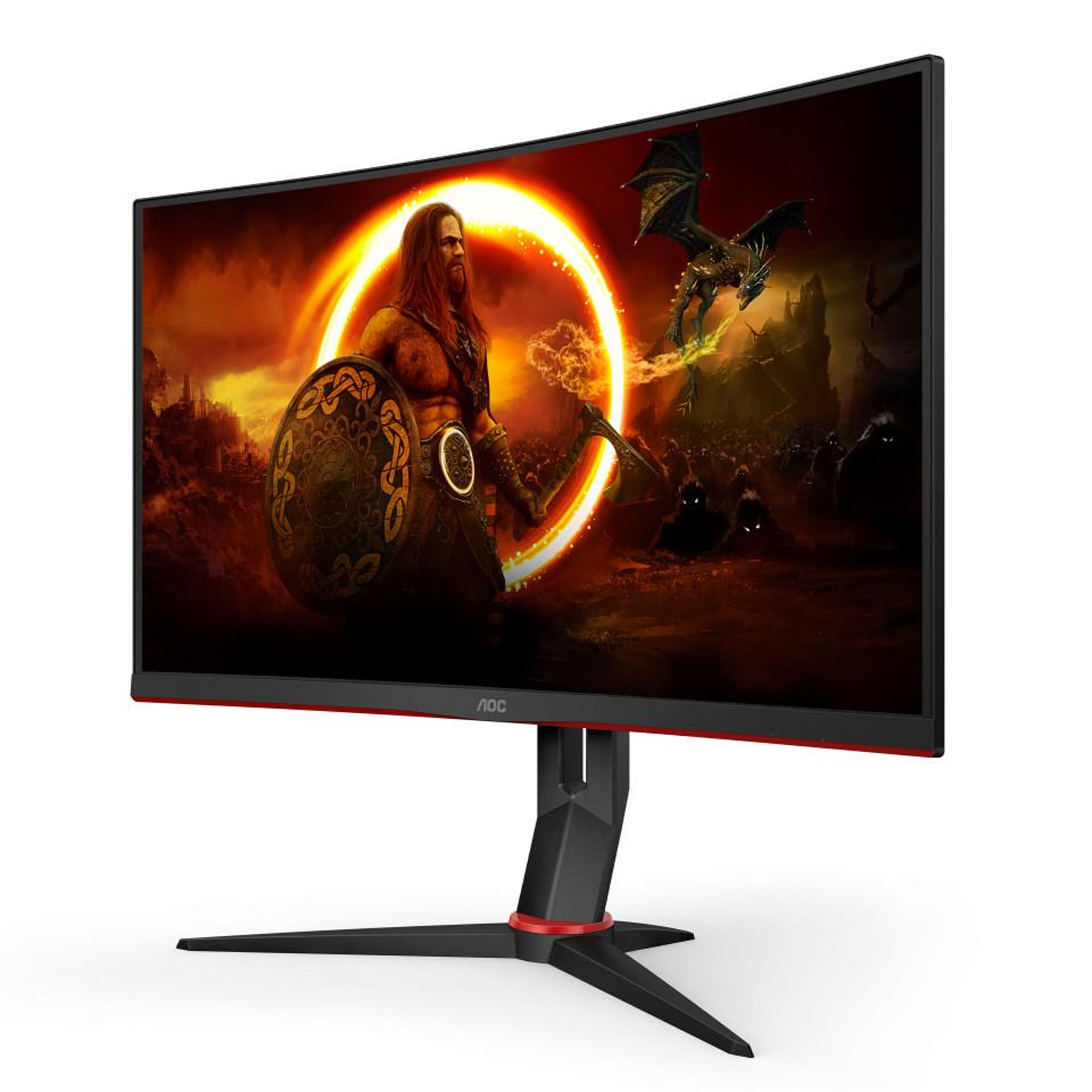 AOC Gaming-Monitor CQ27G2S/BK, G2, Schwarz, 27 Zoll