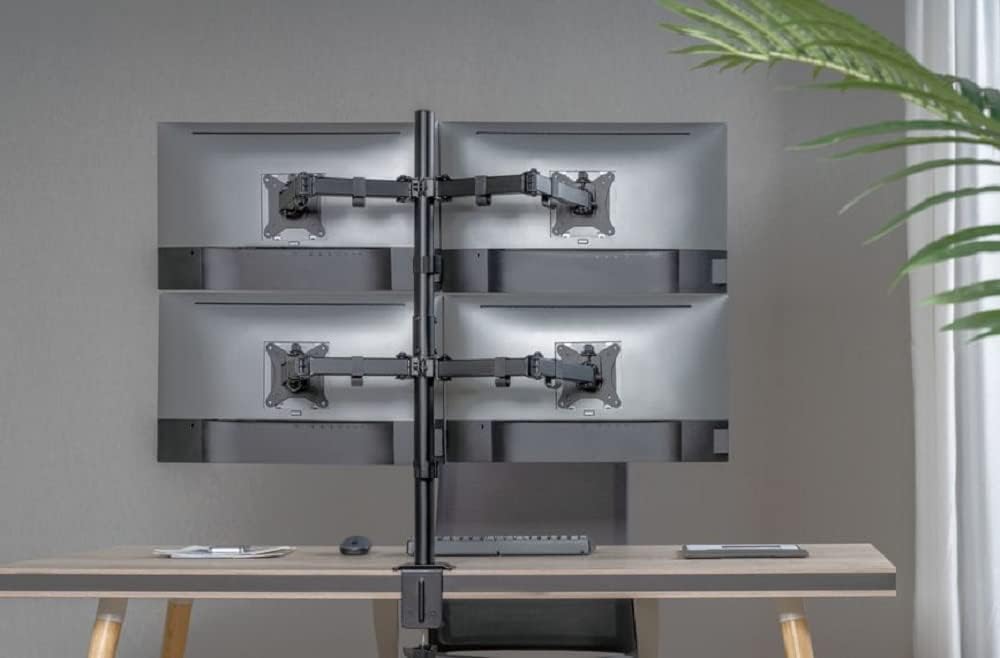 Equip 650159 17”–32” Vierfach-Gelenk-Monitor/LCD-Tischhalterung