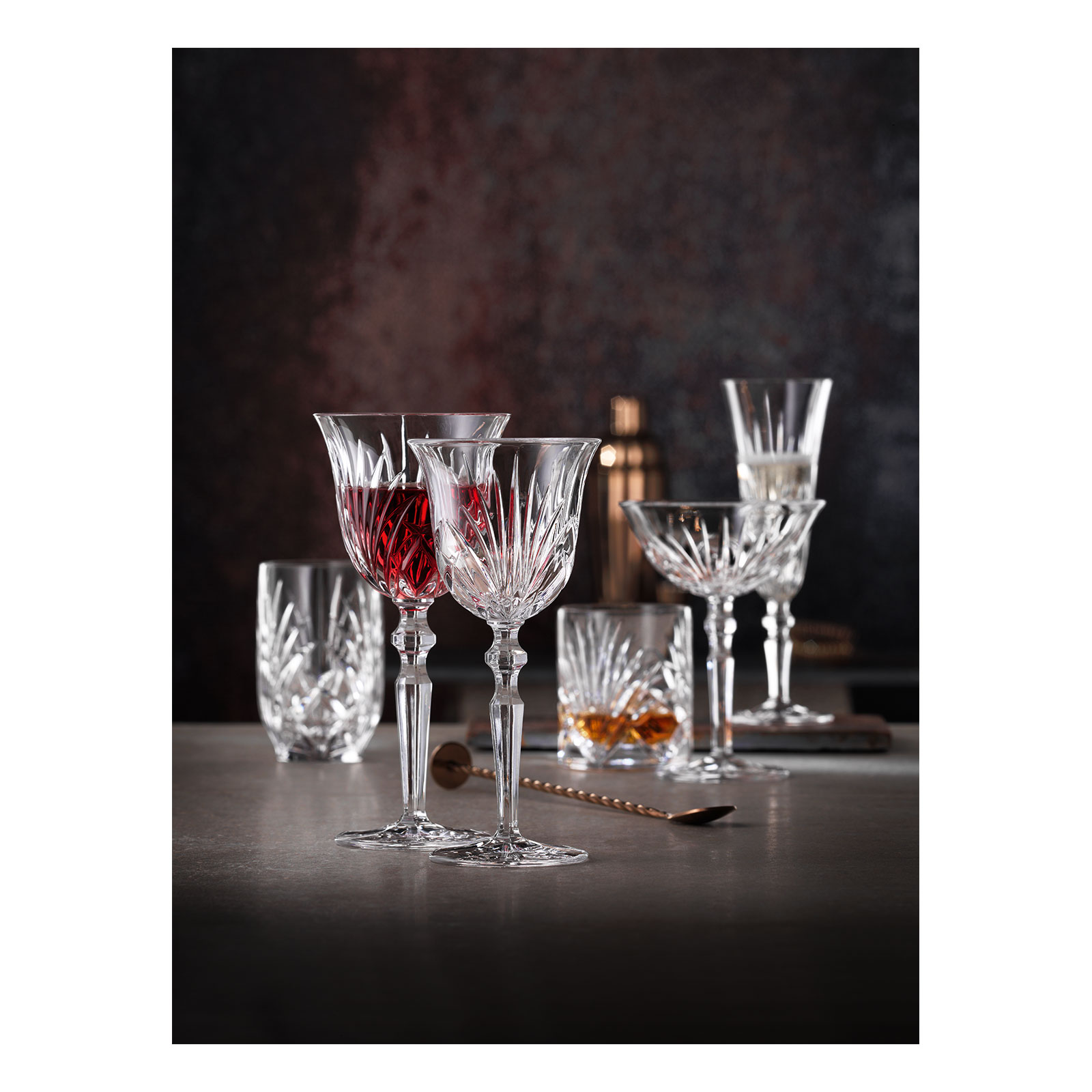 Nachmann Palais Whiskey Pur Set 6tlg Kristall Glas