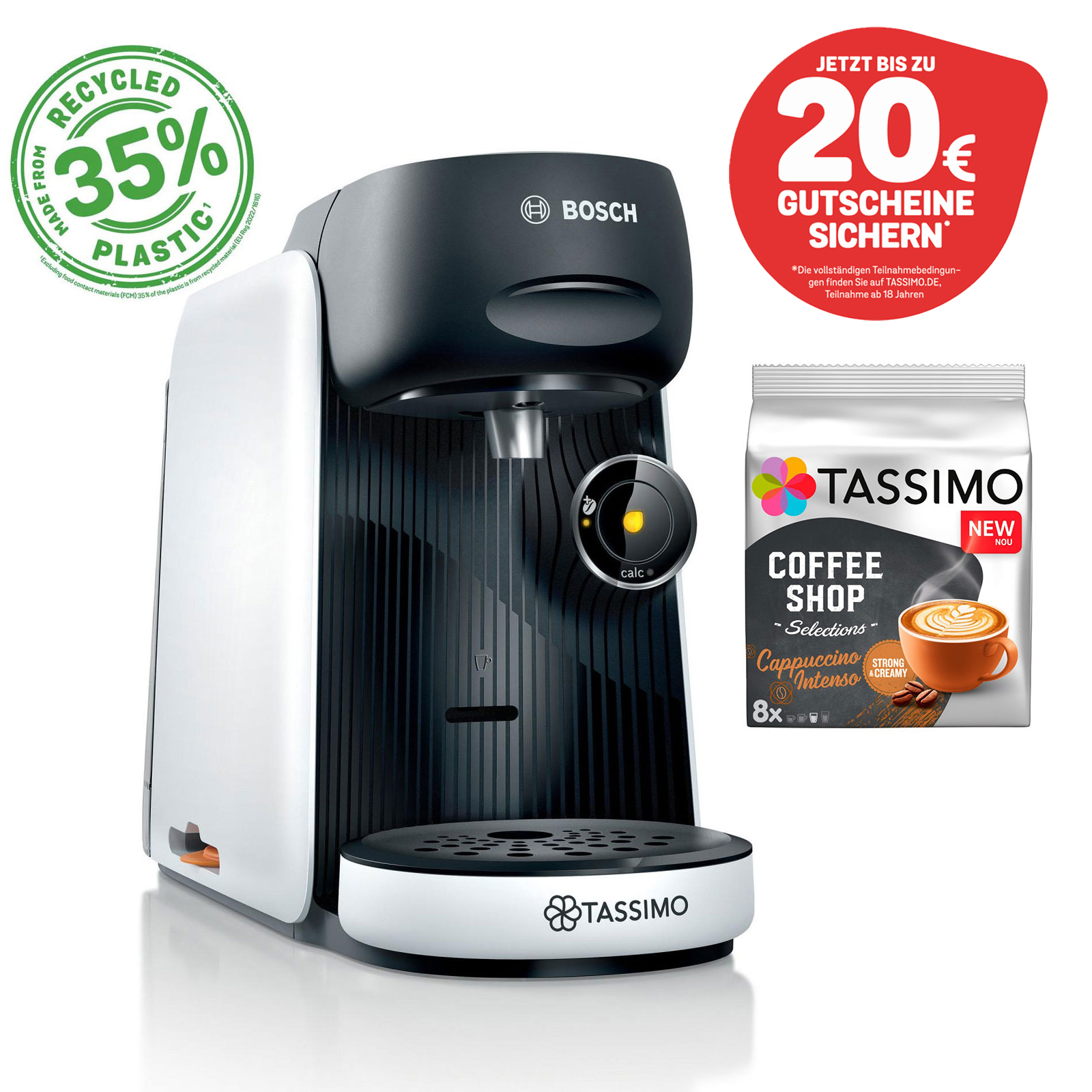 Bosch TAS16xx TASSIMO Multi-Getränke-Autom. FINESSE 