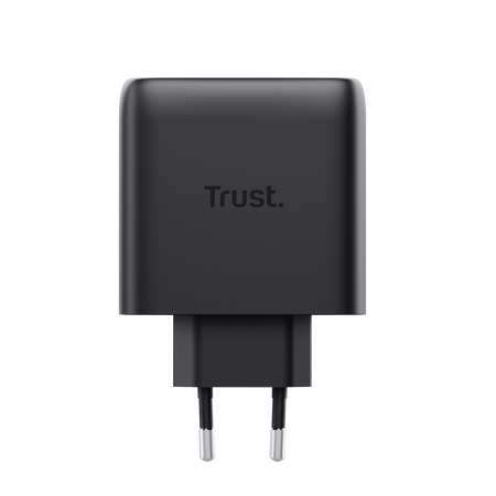 Trust Maxo USB-C-GaN-Ladegerät 65 W mit 2 USB-C-Anschlüssen