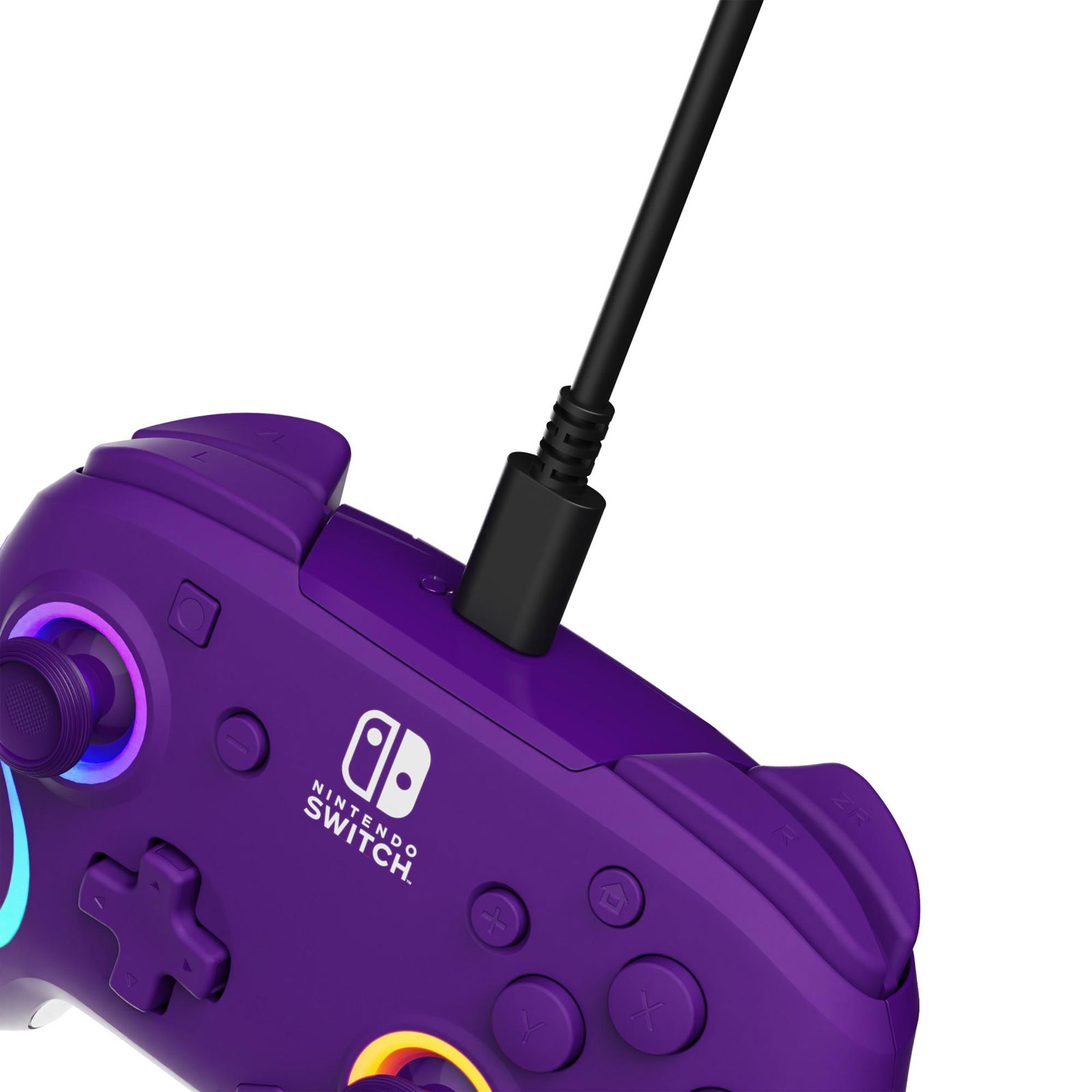 PDP Nintendo Switch Lila Afterglow Wave Wireless Controller