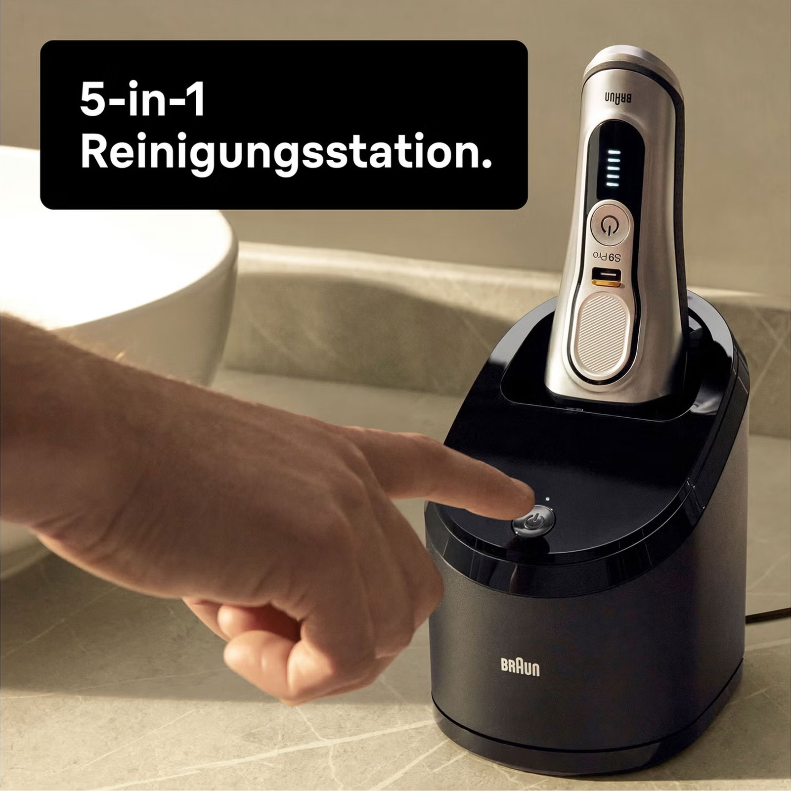 BRAUN Series 9 Pro 9465cc Herrenrasierer