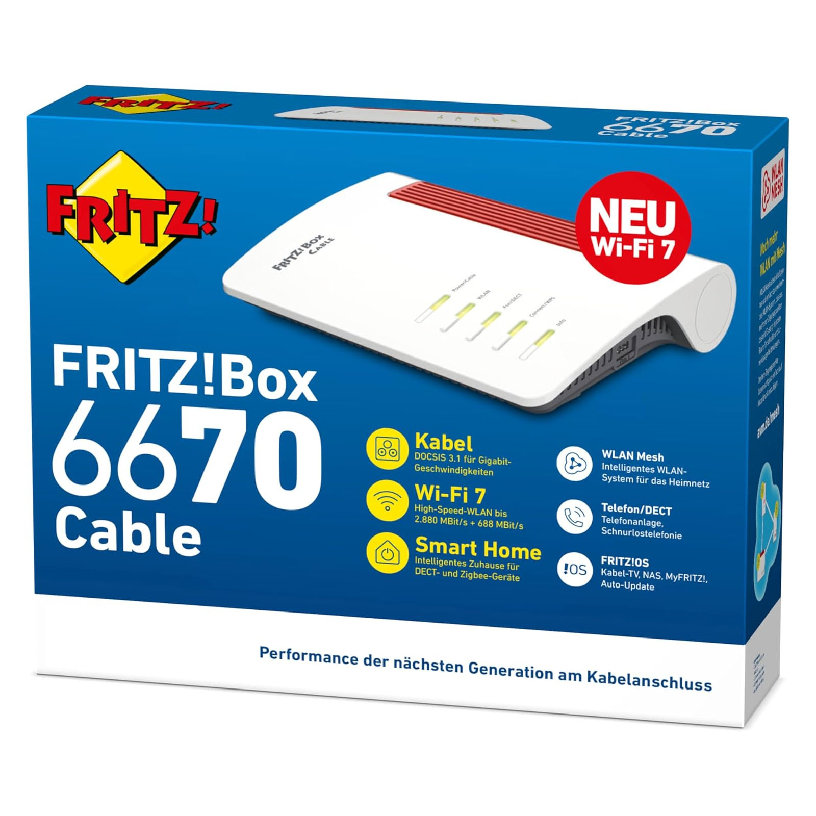 AVM FRITZ!Box 6670 Cable Kabelmodem