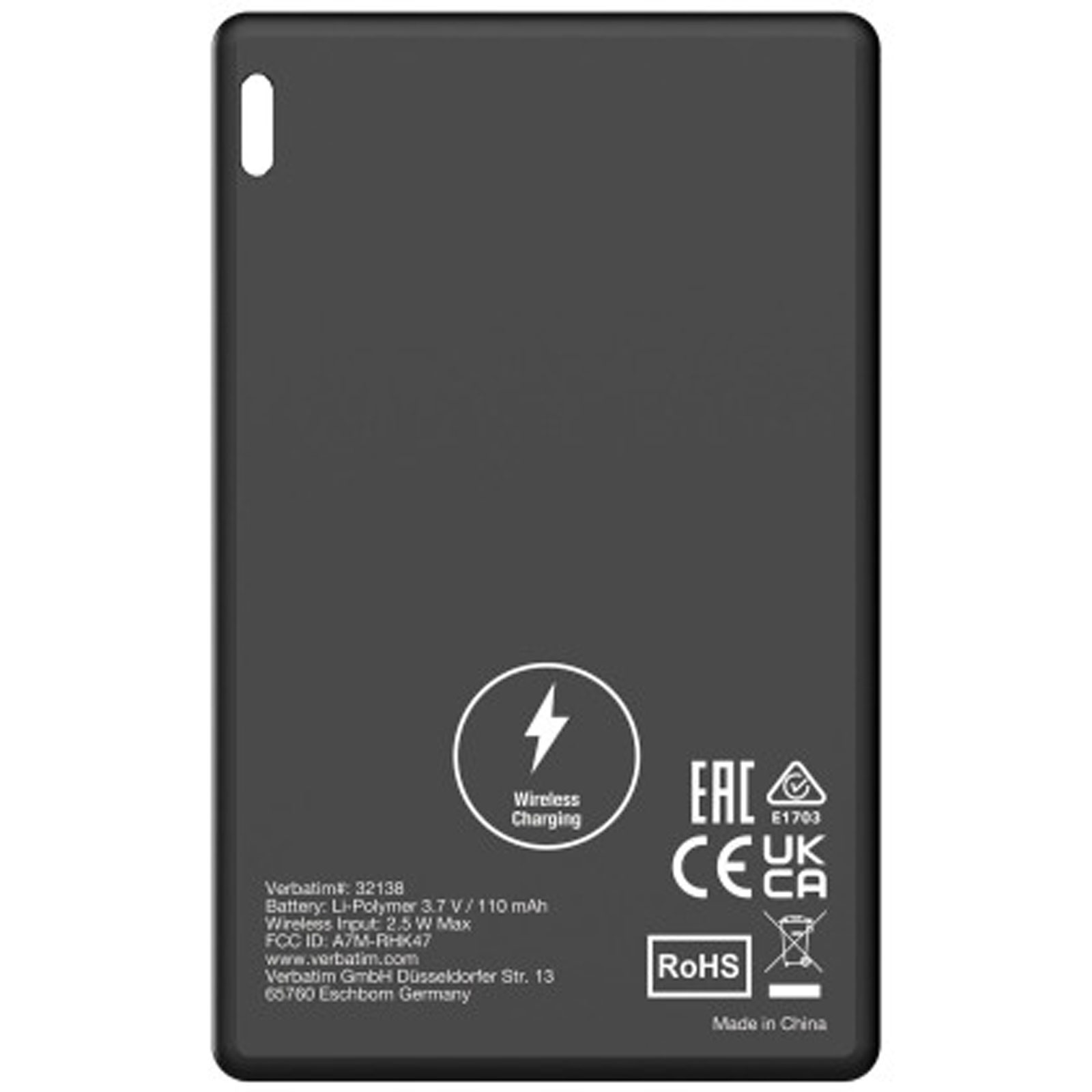 Verbatim My Finder Card Bluetooth Tracker - 3er Packung, Schwarz/Silber/Weiß