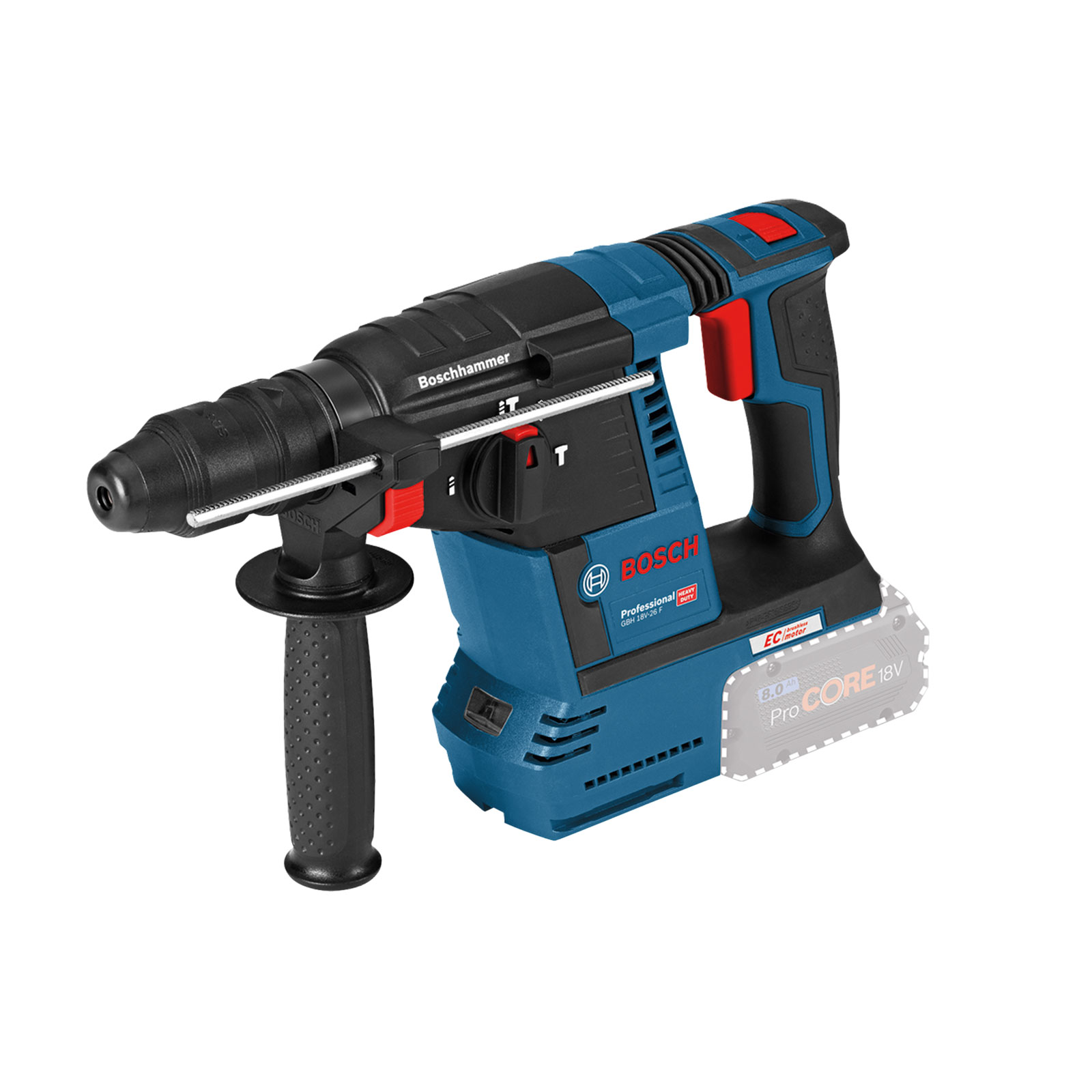 Bosch Professional GBH 18V-26F Bohrhammer (Akku)