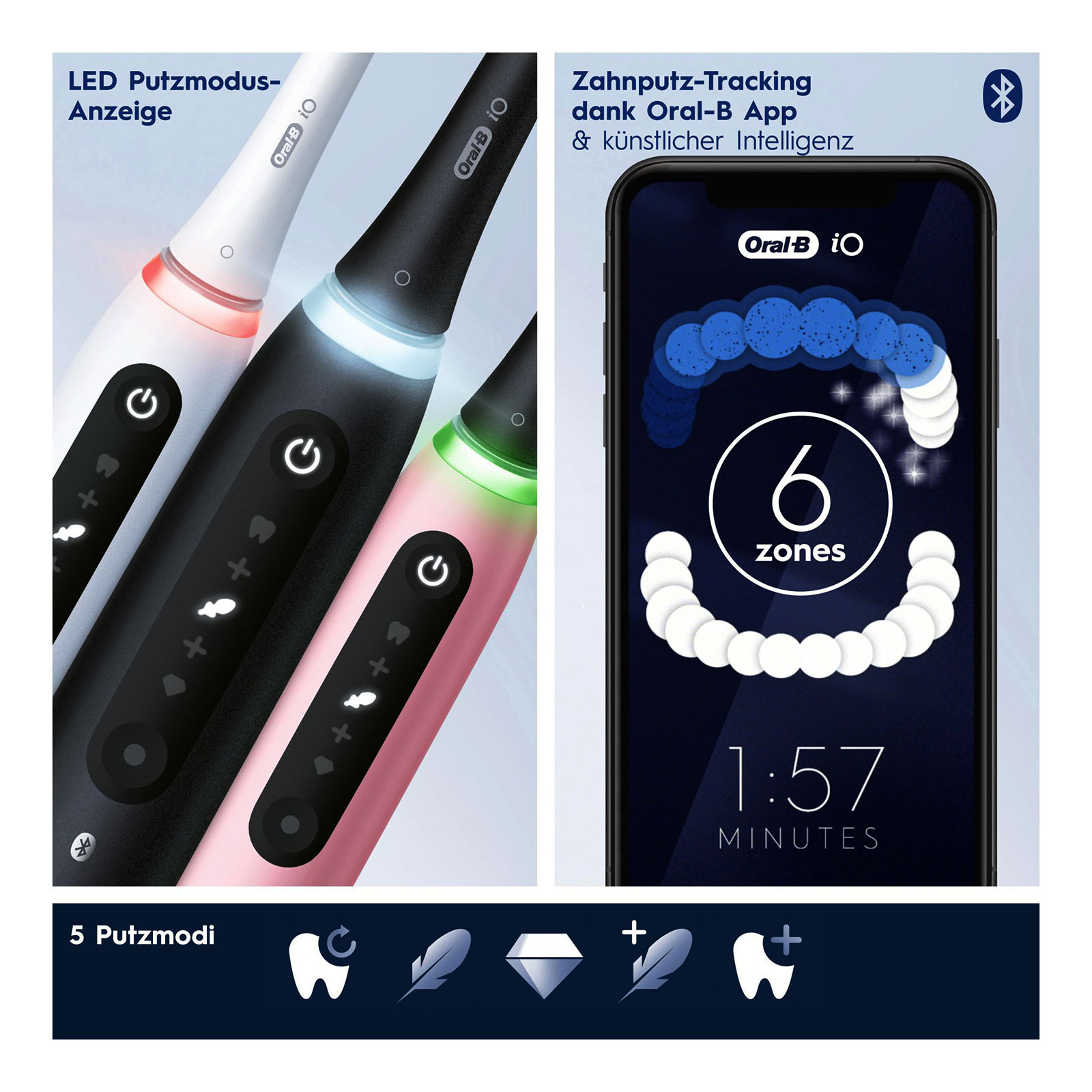 Oral-B iO 5 Black Zahnbürste